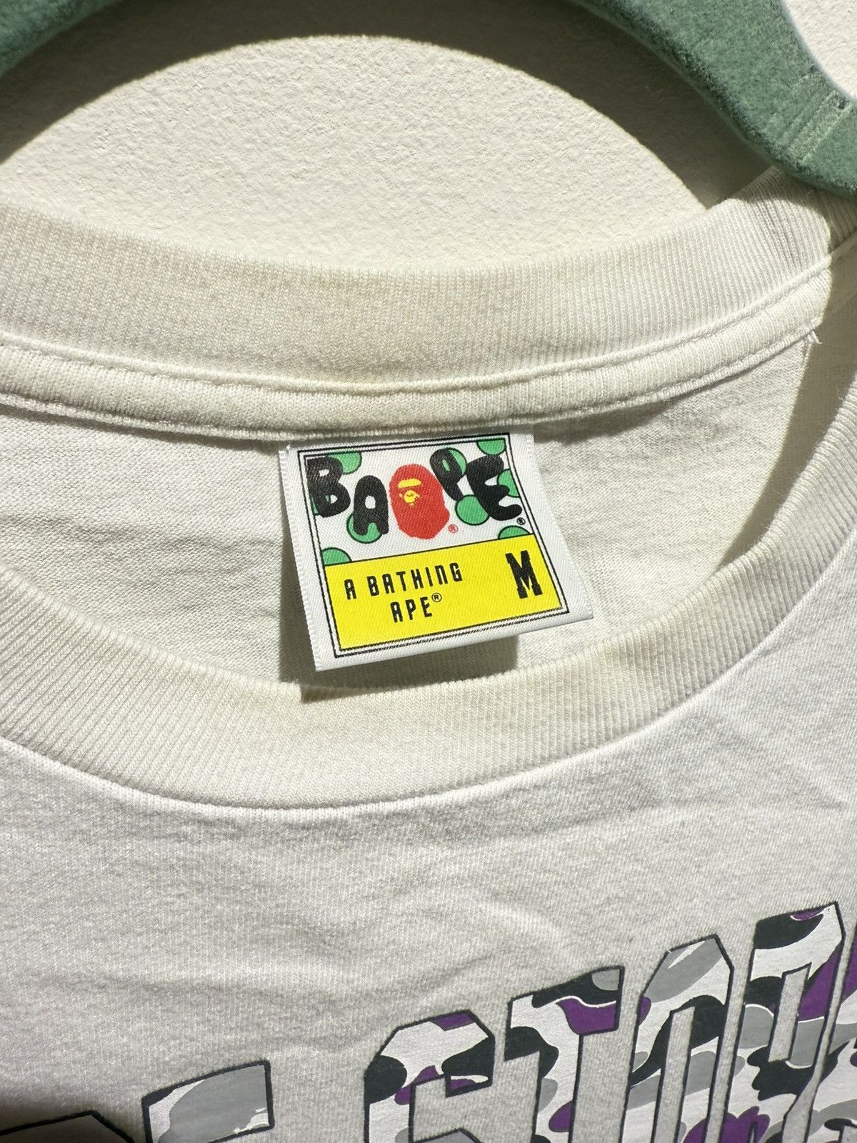 Bape Bape New York store spell out tee size M Size US M / EU 48-50 / 2 - 3 Thumbnail