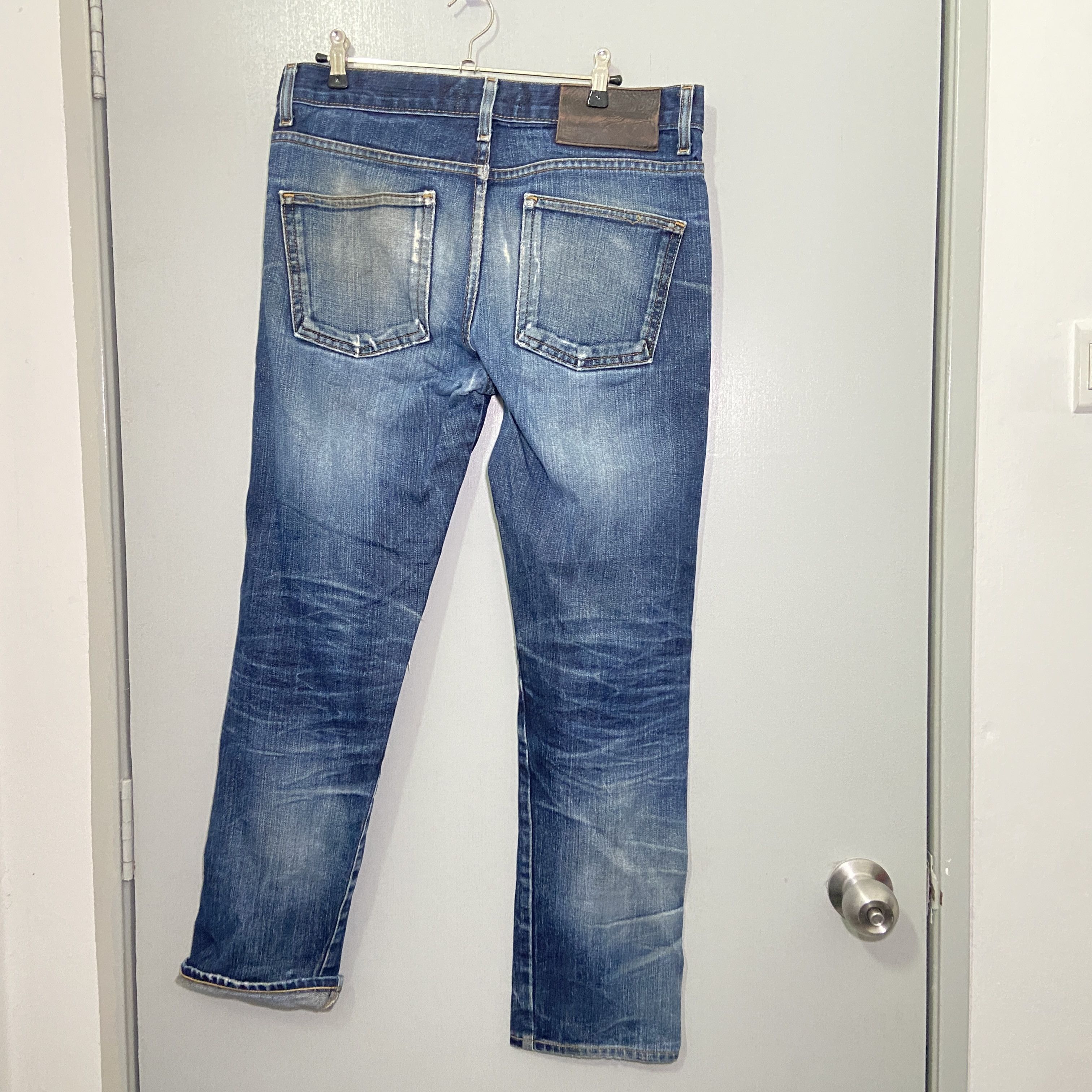 Naked & Famous Naked & Famous Selvedge Distressed Jeans Size US 32 / EU 48 - 10 Thumbnail