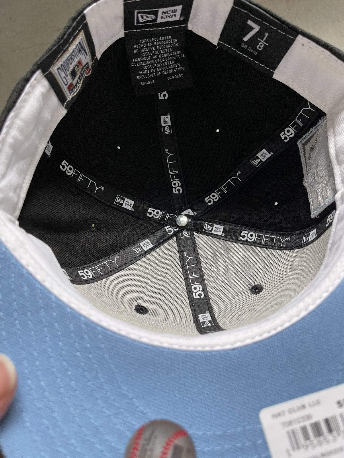 Hat Club × MLB × New Era 7 1/8 Hat Club Exclusive New Era “Icy” Colorado Rockies Size ONE SIZE - 5 Thumbnail