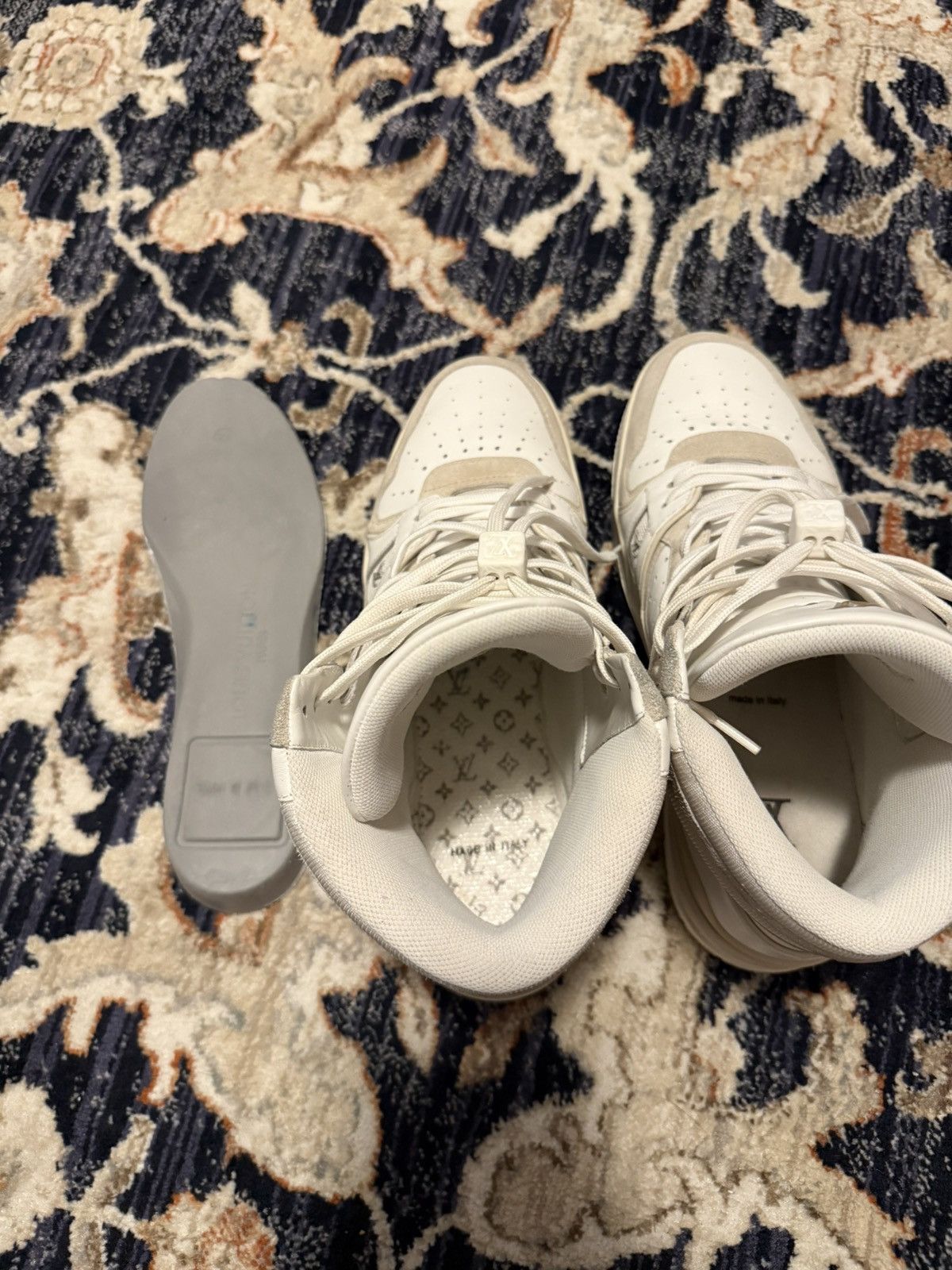 Louis Vuitton × Virgil Abloh Lv trainer Virgil era Size US 9 / EU 42 - 7 Thumbnail