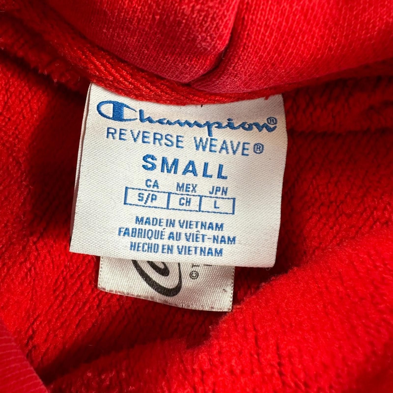 Champion Champion Coca Cola Distressed Hoodie Sweatshirt S Red Size US S / EU 44-46 / 1 - 4 Thumbnail