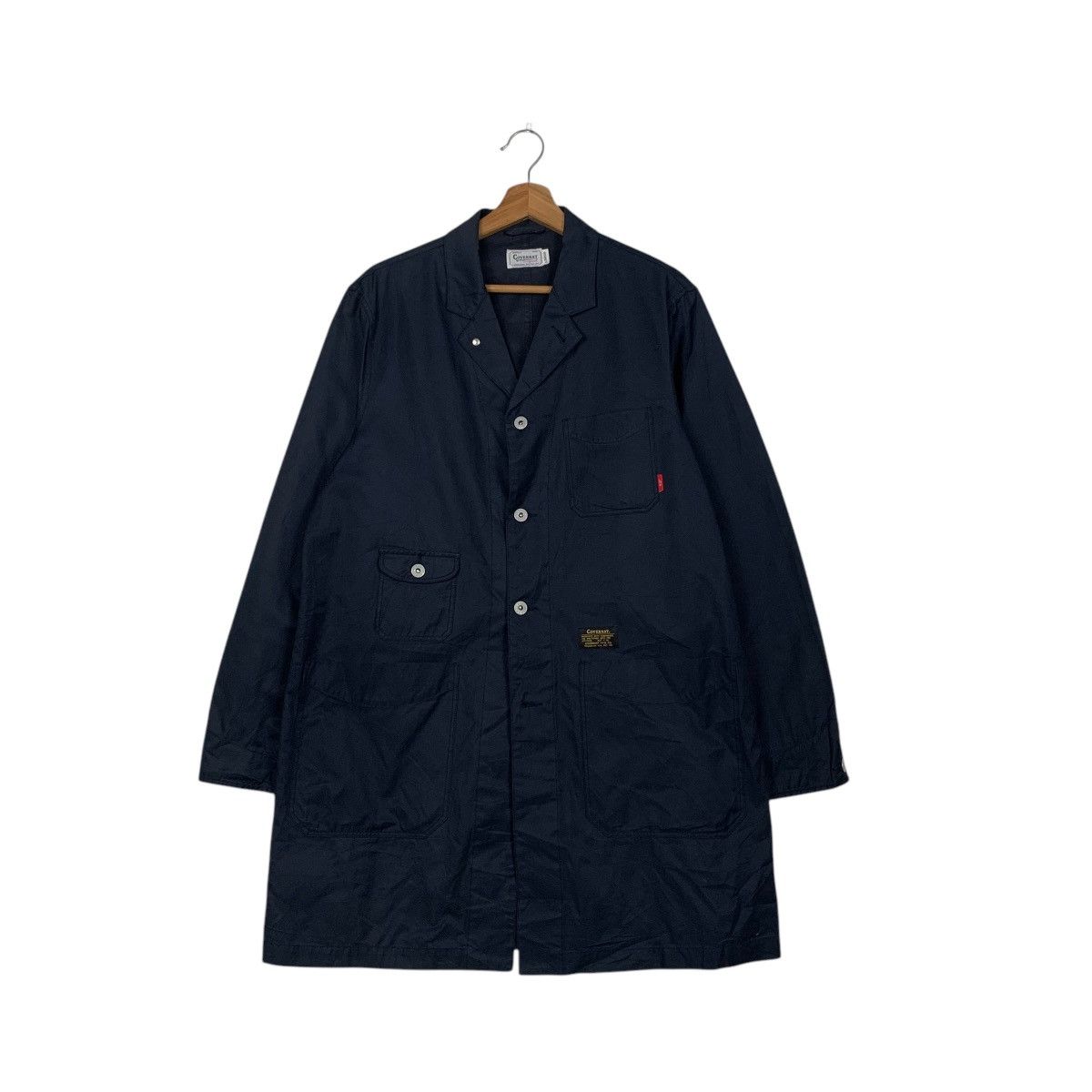 COVERNAT COVERNAT Work Shirt Light Chore Jacket #1883-C82 Size US L / EU 52-54 / 3 - 1 Thumbnail