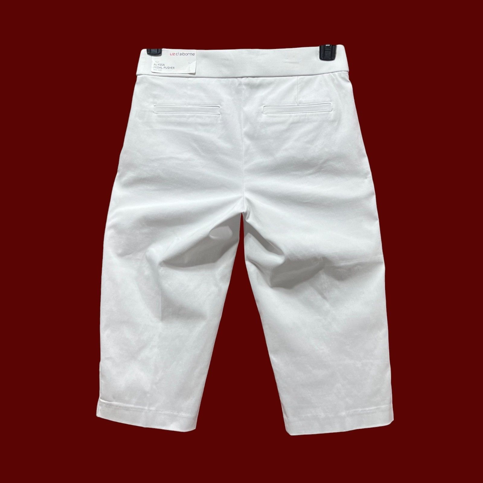 Other Liz Claiborne-Alissa Pedal Pusher-Women's Pull-On Comfort Ca Size 26" / US 2 / IT 38 - 2 Thumbnail