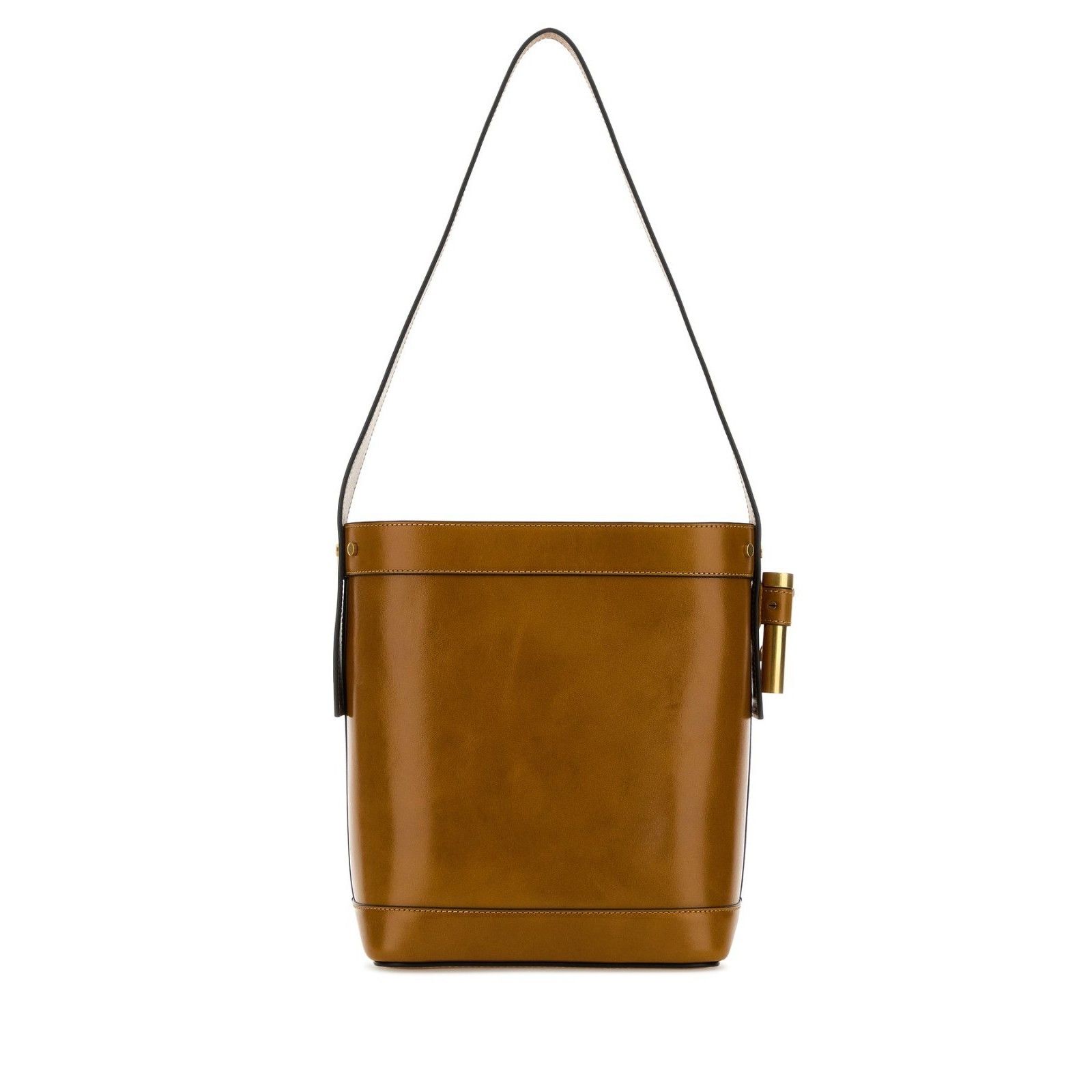 Versace VERSACE Pivot Small Brown Bucket Bag New & Authentic Size ONE SIZE - 3 Thumbnail