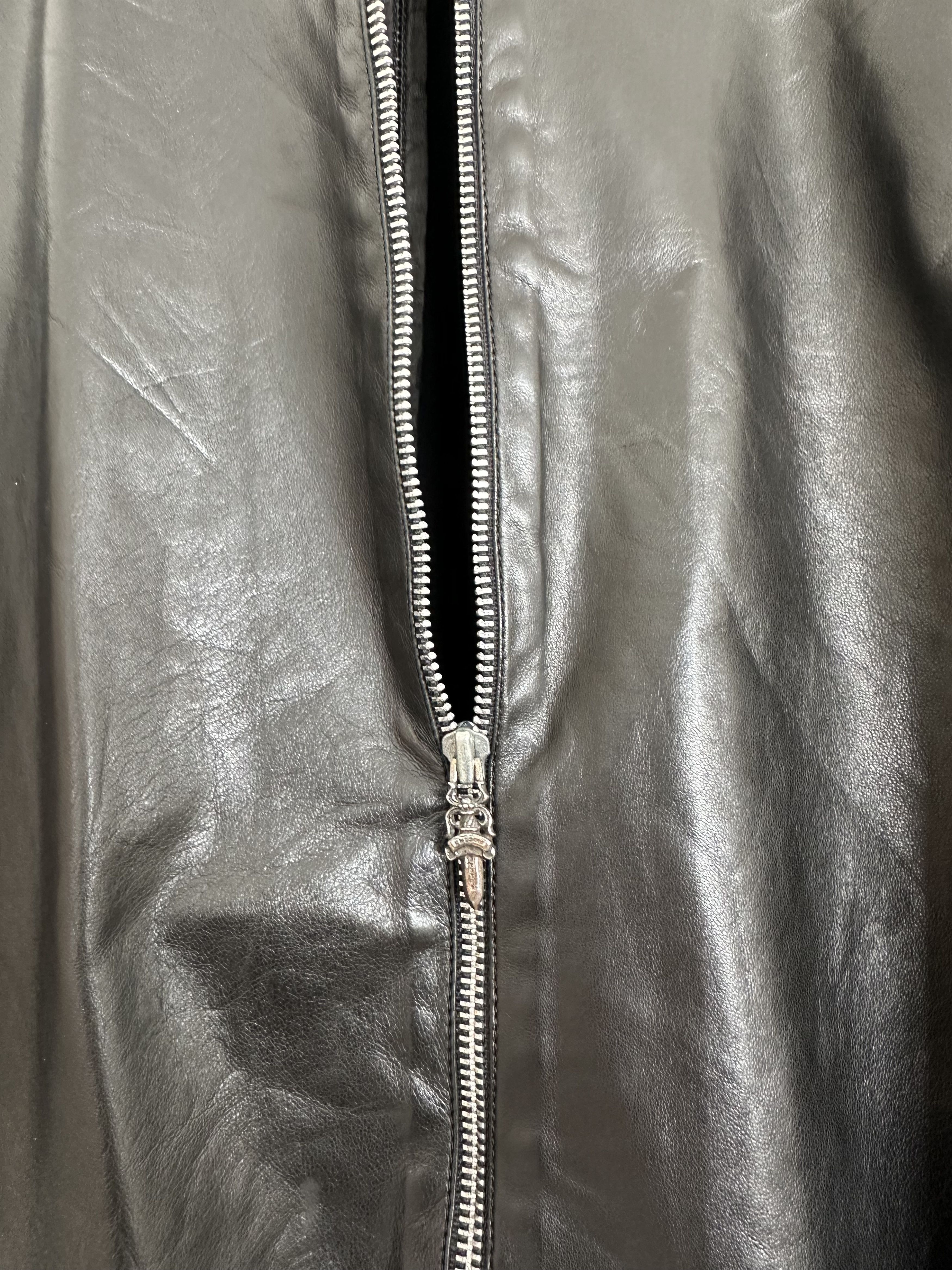 Chrome Hearts Chrome Hearts Leather Jacket Size US M / EU 48-50 / 2 - 4 Thumbnail
