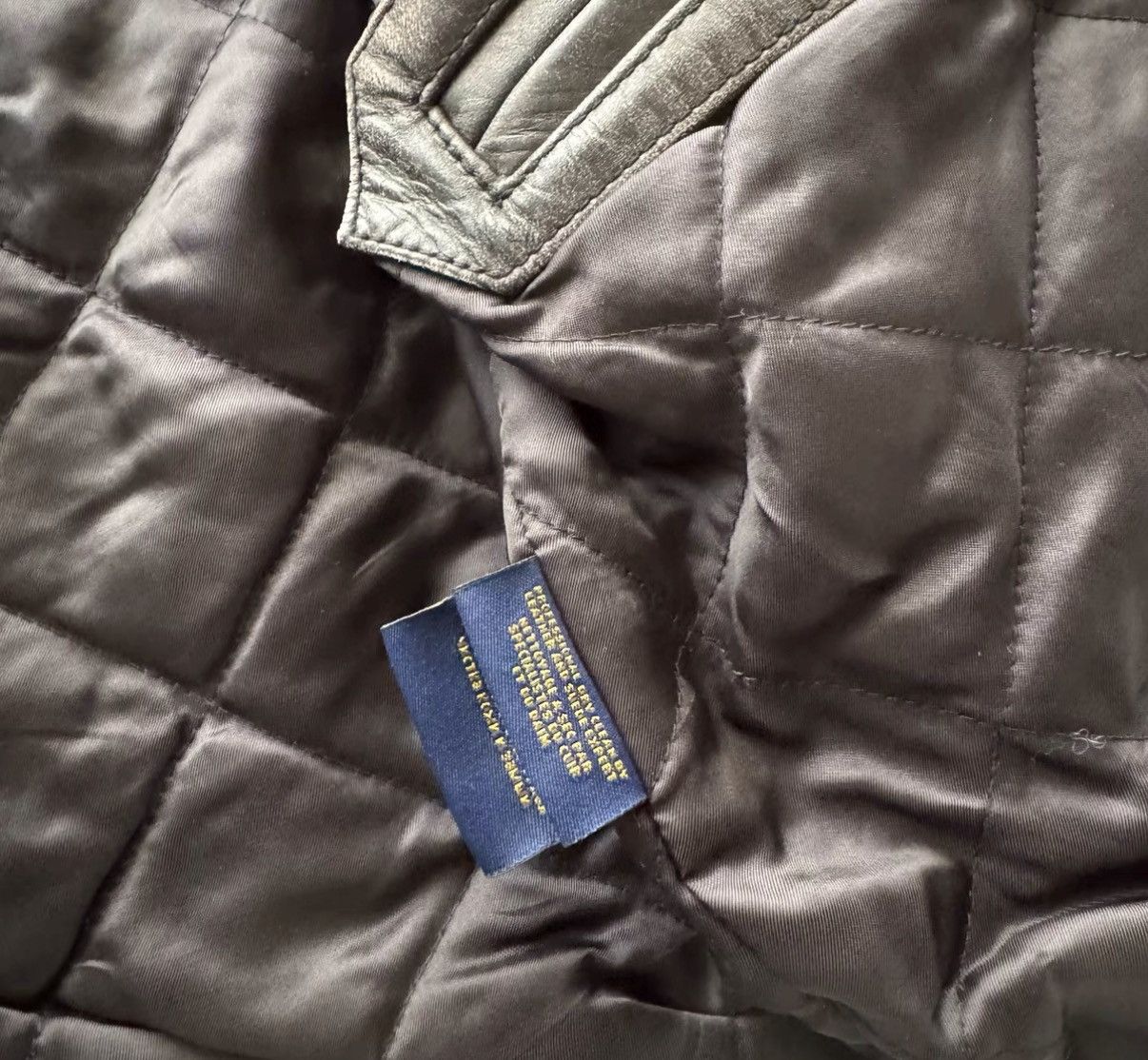 Polo Ralph Lauren RL Rugby Ralph Lauren Polo Motorcycle Leather Jacket K22 Size US S / EU 44-46 / 1 - 8 Thumbnail