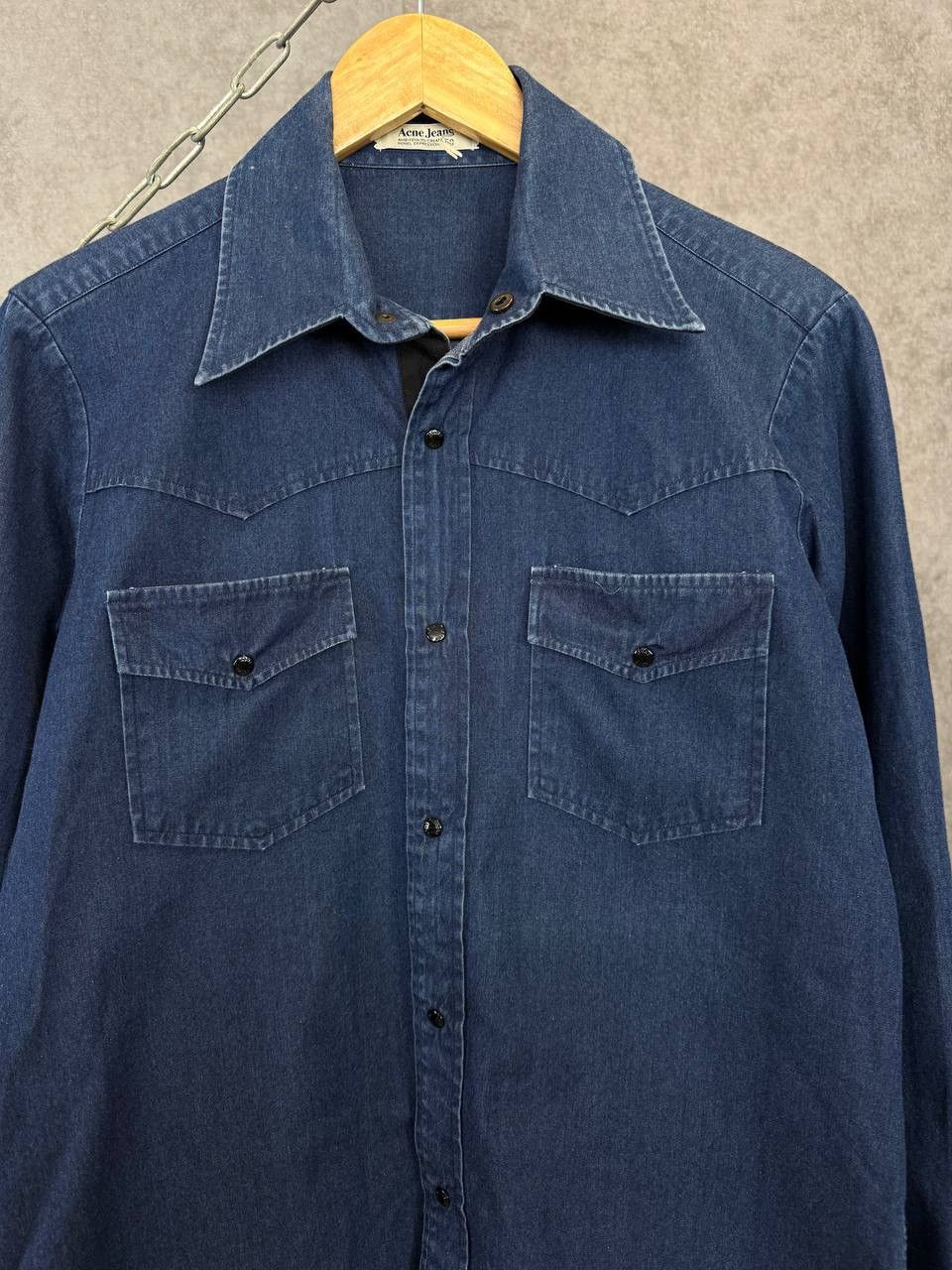 Acne Studios Acne Jeans double pocket shirt Size US S / EU 44-46 / 1 - 3 Thumbnail