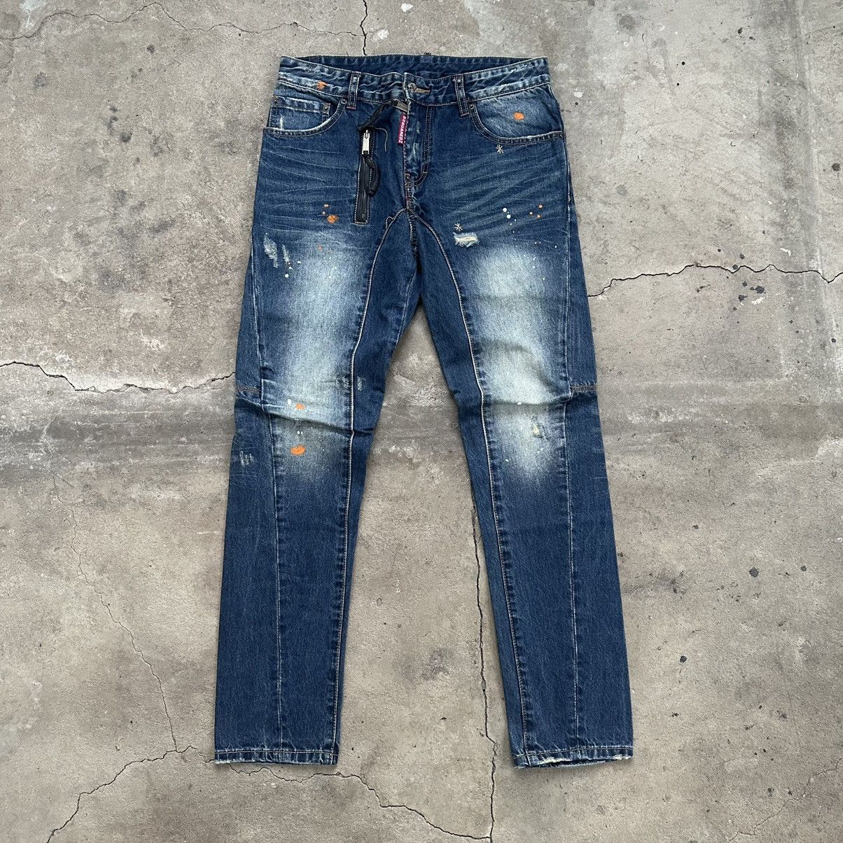 Vintage Dsquared2 2015 Luxury Denim Jeans Made In Italy