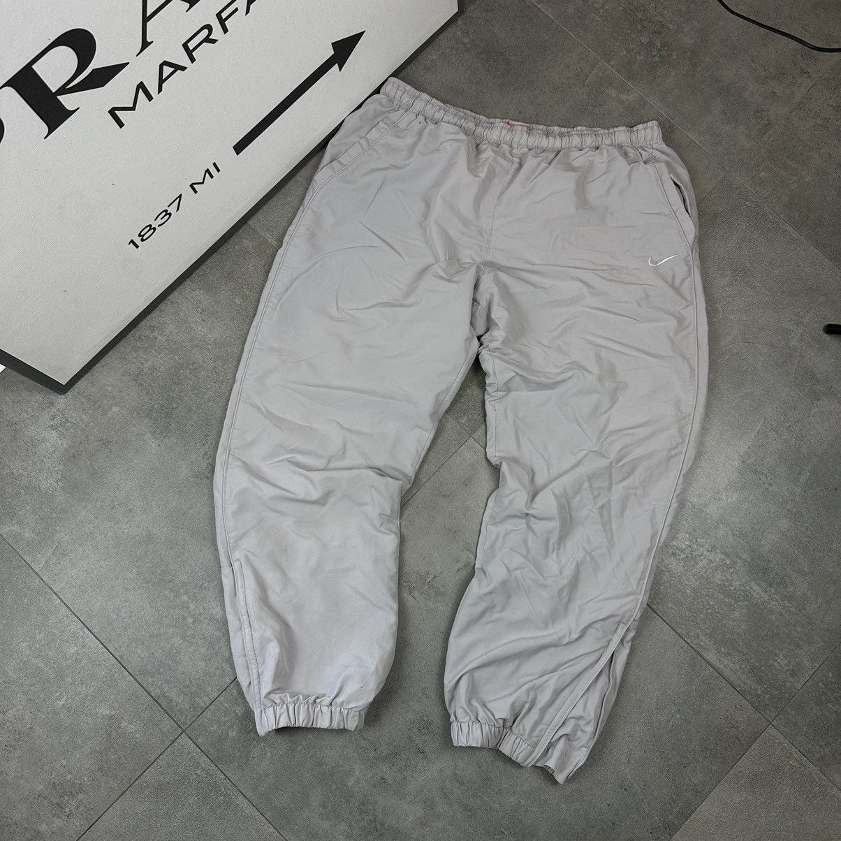 Nike × Vintage Nike Athletic vintage jogger pants XL baggy streetwear 90s Size US 36 / EU 52 - 1 Thumbnail