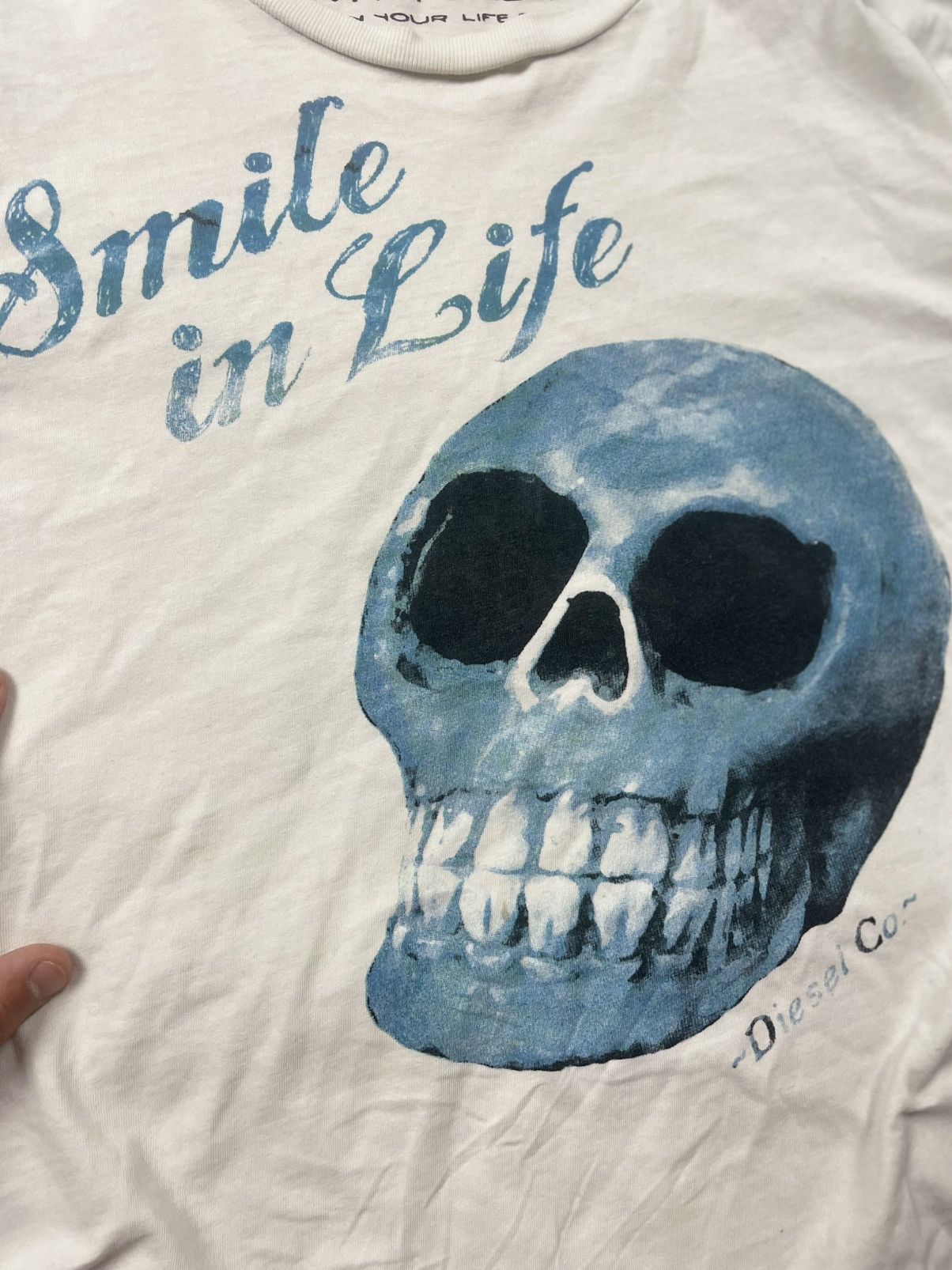 Diesel Diesel extra vintage 90s avant garde y2k T-Shirt for Sale Size US M / EU 48-50 / 2 - 2 Thumbnail