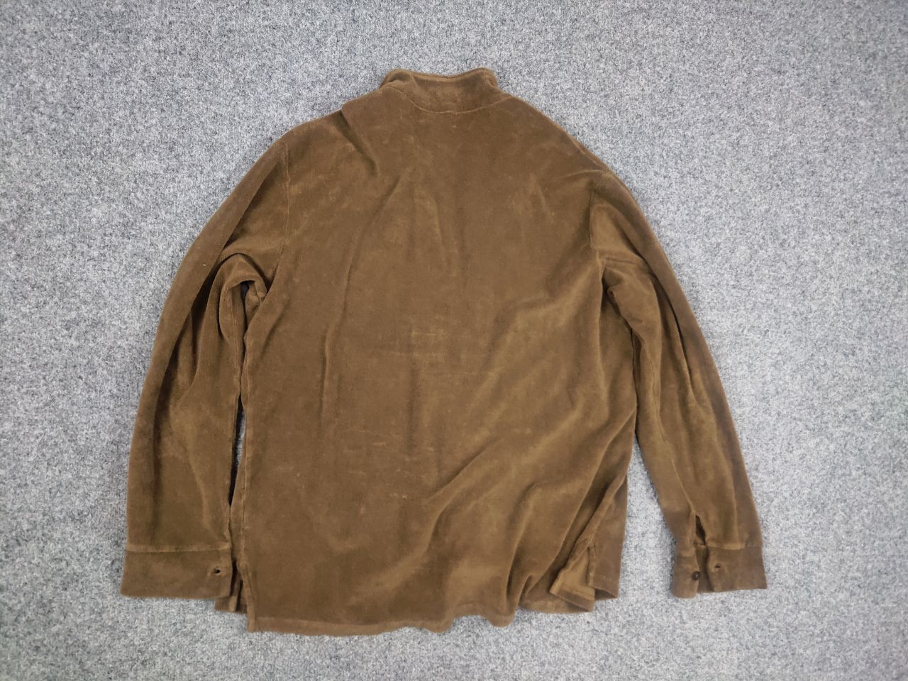 Other Plus 315 Designed in Lisbon Overshirt Button Velour brown Size US XL / EU 56 / 4 - 11 Thumbnail