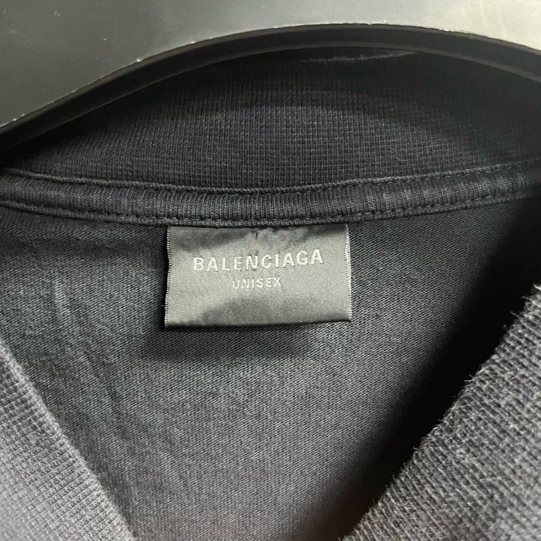 Balenciaga Balenciaga Black Logo Zip-Up Sports Jacket-2506 Size US M / EU 48-50 / 2 - 3 Thumbnail