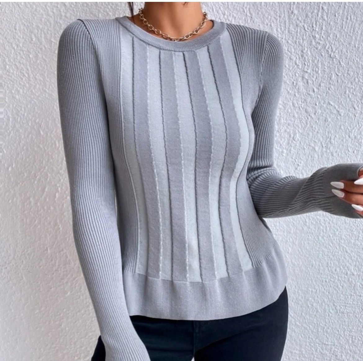 Designer × Other NWT, Lavishly Paris Women’s Designer Cable Knit Sweater Size S / US 4 / IT 40 - 6 Thumbnail