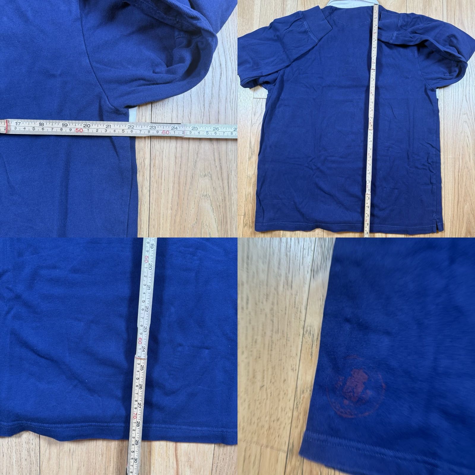 Ralph Lauren VTG Ralph Lauren Rugby Polo Shirt Mens Large Long Sleeve Crest Stitched Multicolor Shirt Size US L / EU 52-54 / 3 - 8 Thumbnail