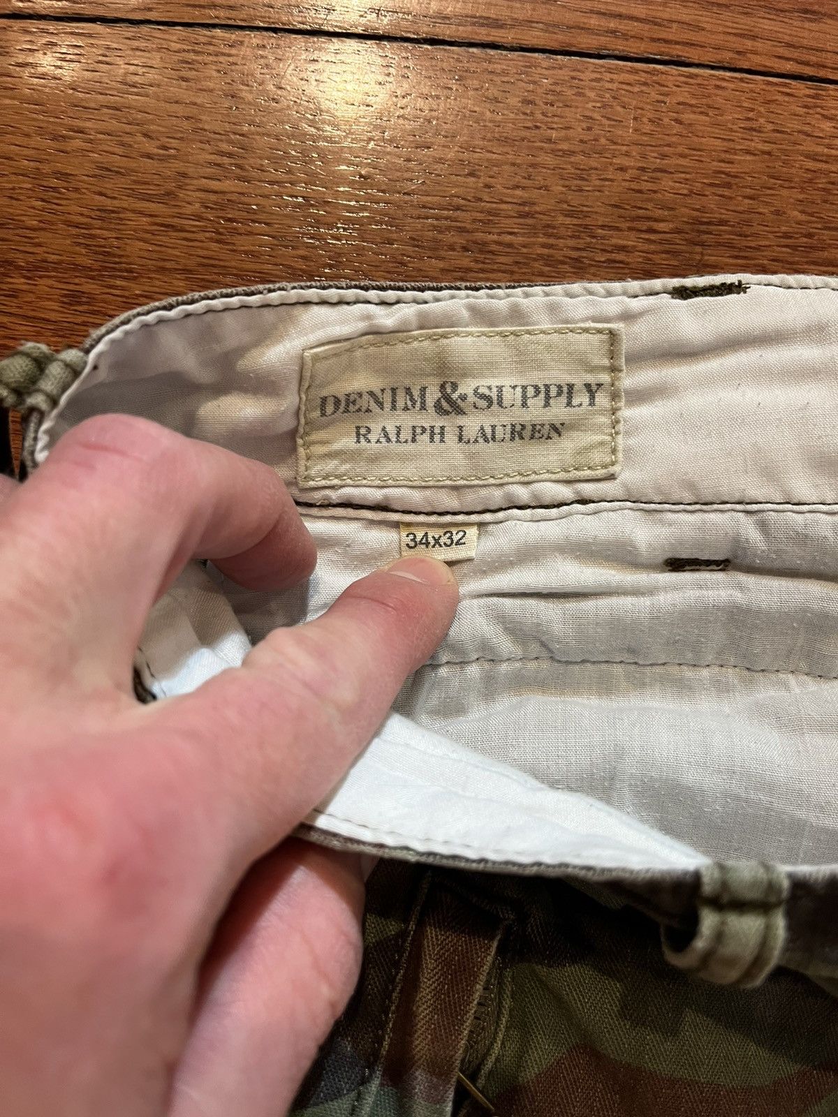 Denim & Supply Ralph Lauren Ralph Lauren Denim & Supply Vintage Camo Cargo Pants Supreme Size US 34 / EU 50 - 3 Thumbnail