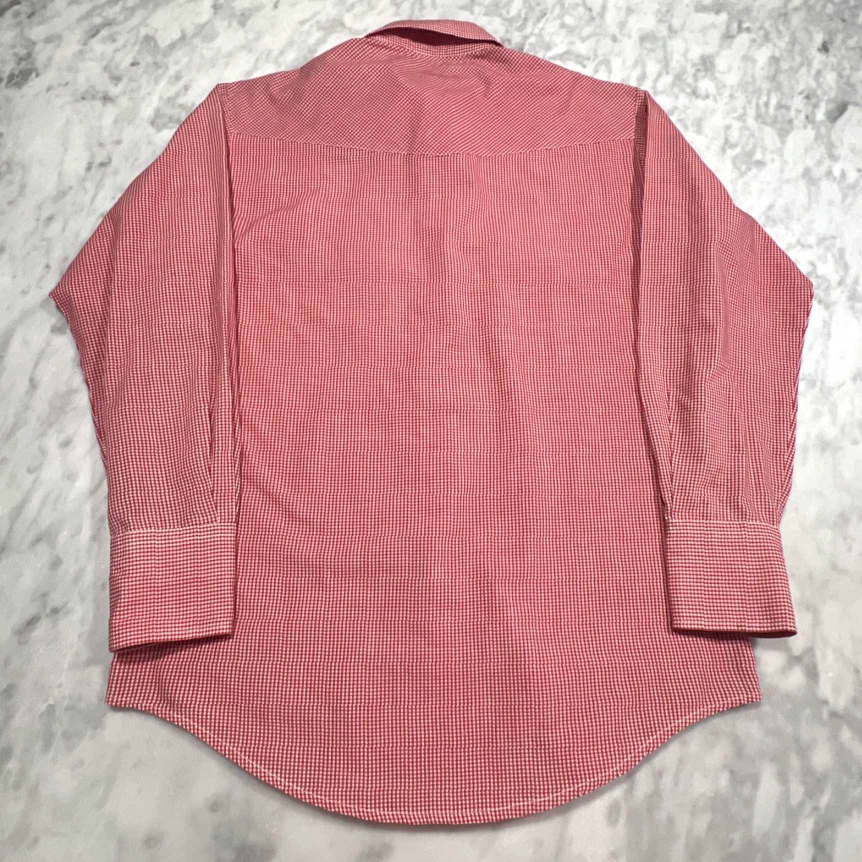 Vintage Western Pearl Snap Shirt Men M Red Bamdana Pattern Pockets Lightweight Cowboy Size US M / EU 48-50 / 2 - 6 Thumbnail