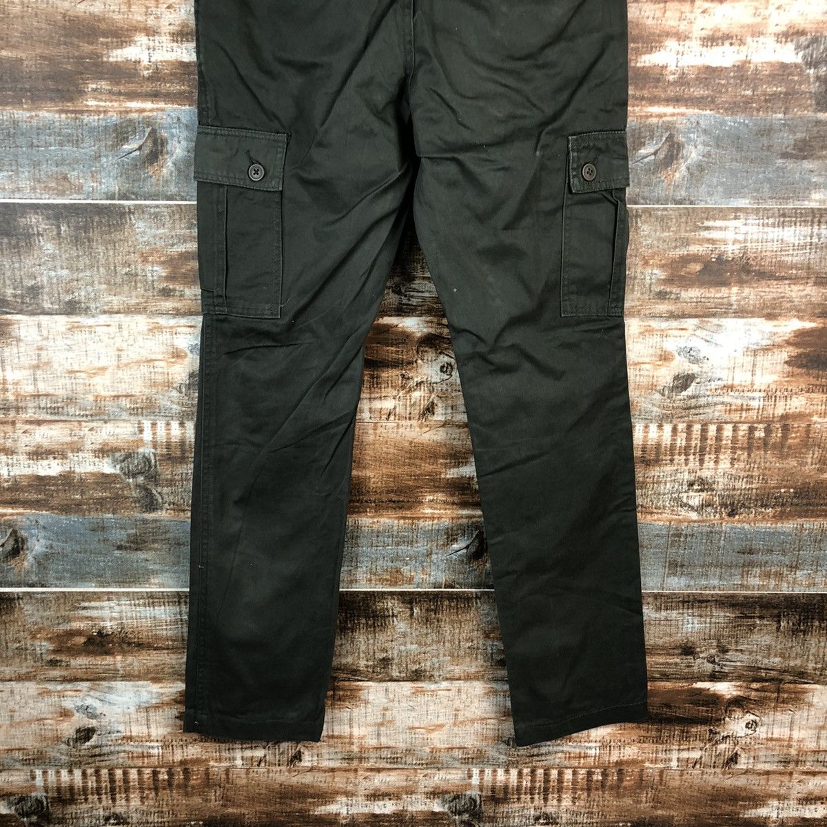 Japanese Brand Imp green Cargo buckle back utility Multipocket Pants #A2434 Size US 28 / EU 44 - 17 Thumbnail