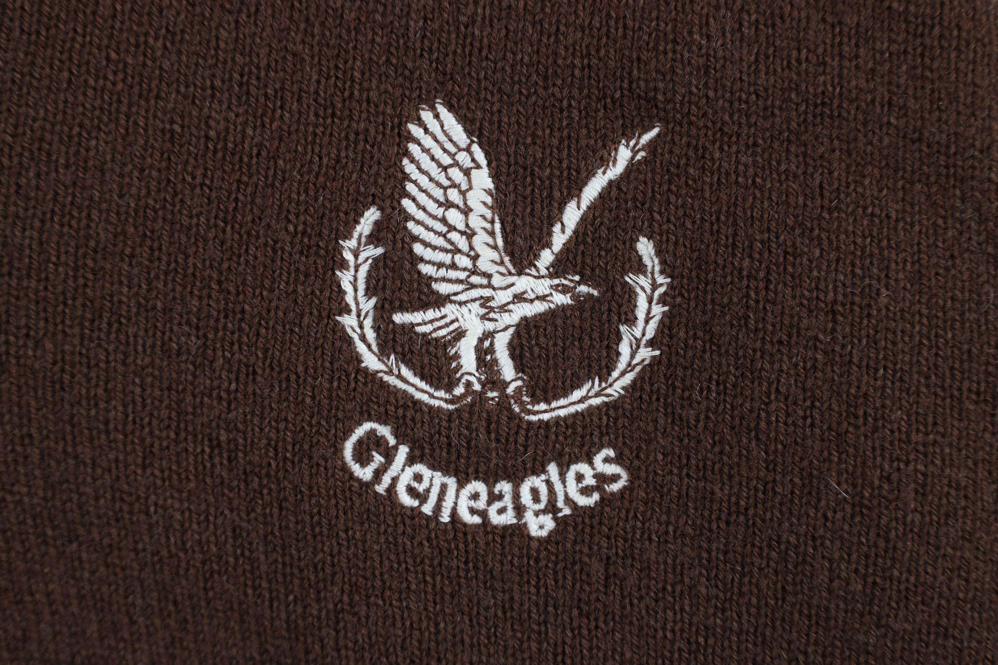 Vintage Vintage 70s Marchbank Gleneagles Wool Knit Sweater Brown Size US XL / EU 56 / 4 - 4 Thumbnail