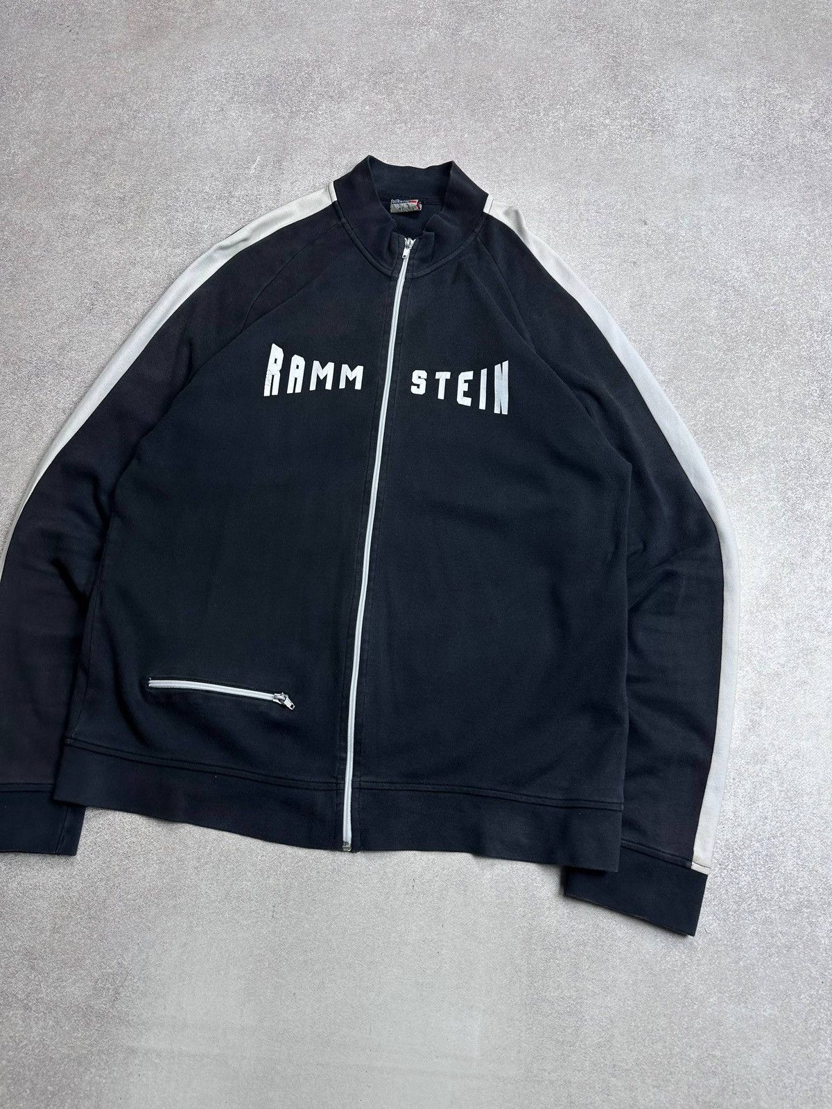 Vintage Vintage Rammstein Spellout Boxy Zip Jacket XL Size US XL / EU 56 / 4 - 2 Thumbnail