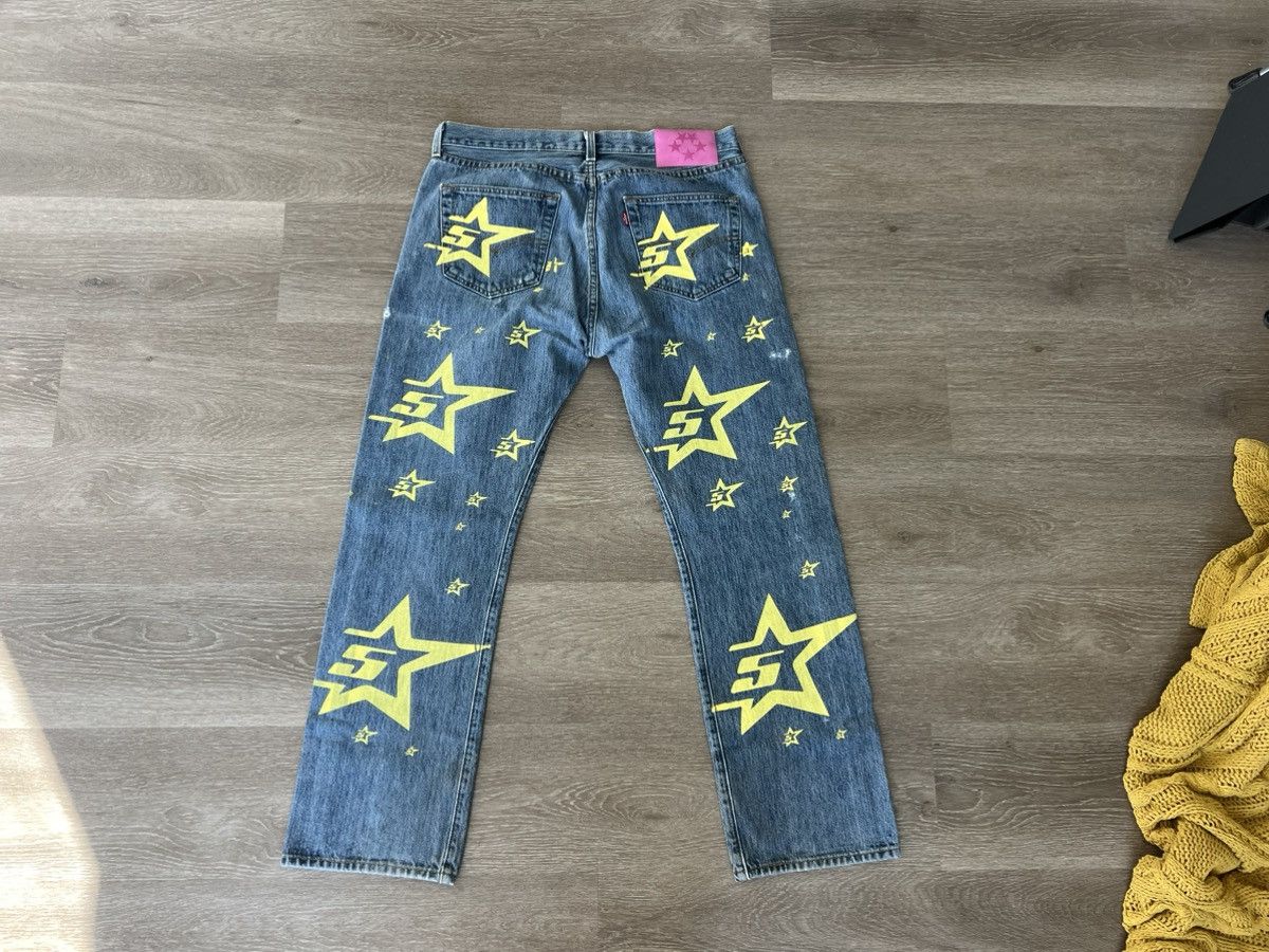 Levi's × Sp5der Sp5der 5Star Vintage 501 Size US 34 / EU 50 - 6 Thumbnail