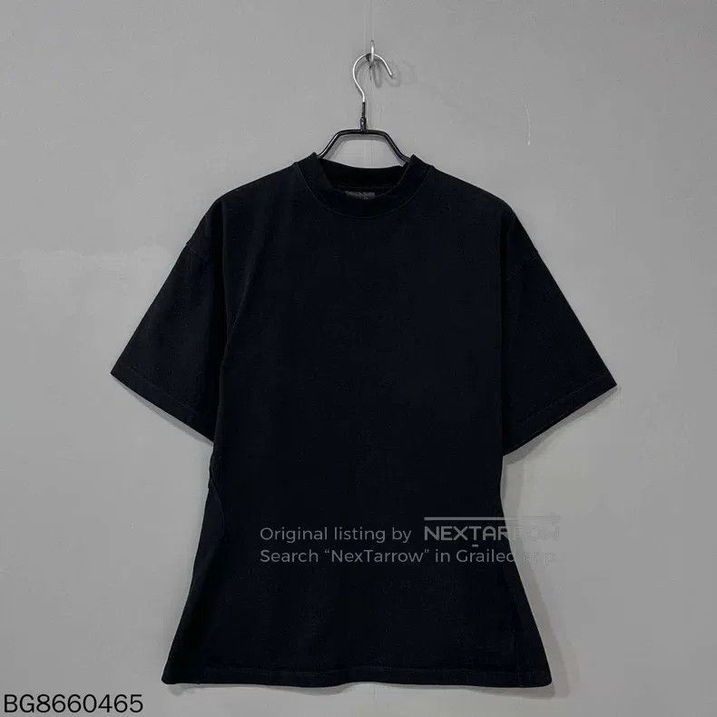 Balenciaga Balenciaga Washed Distressed Short Sleeve Size US XS / EU 42 / 0 - 3 Thumbnail