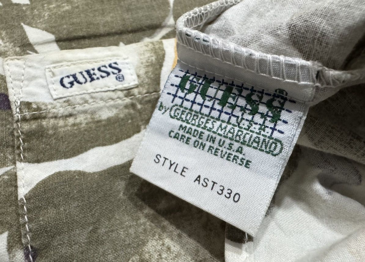 Guess Vintage Guess by George Marciano Hawaii Shirt Size US M / EU 48-50 / 2 - 4 Thumbnail