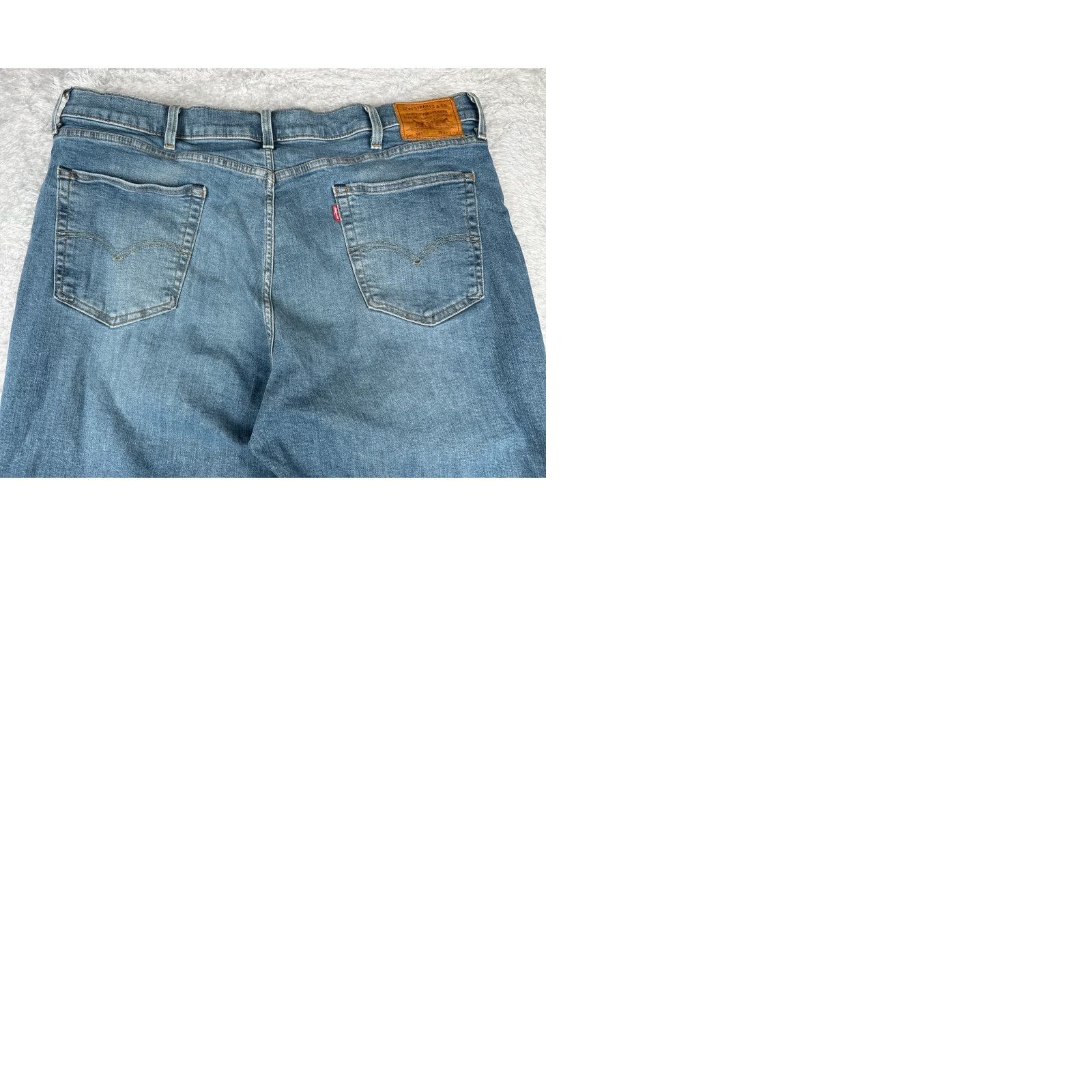 Levi's Levis Jeans Adult 42 Blue Denim Cotton 541 Big E Premium Retro Mens Size US 42 / EU 58 - 11 Thumbnail