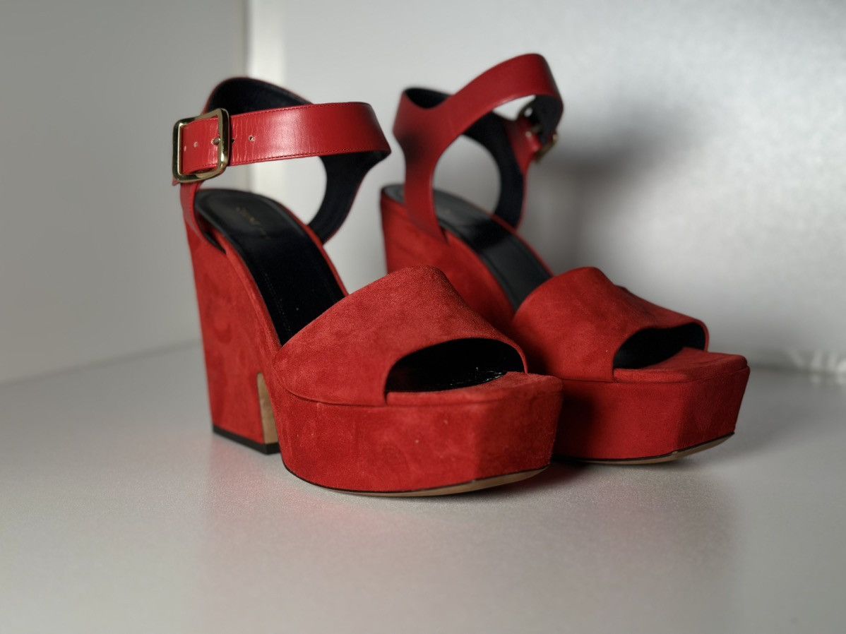 Celine Celine sandals women red 🔥 38.5 s Size US 8.5 / IT 38.5 - 1 Thumbnail