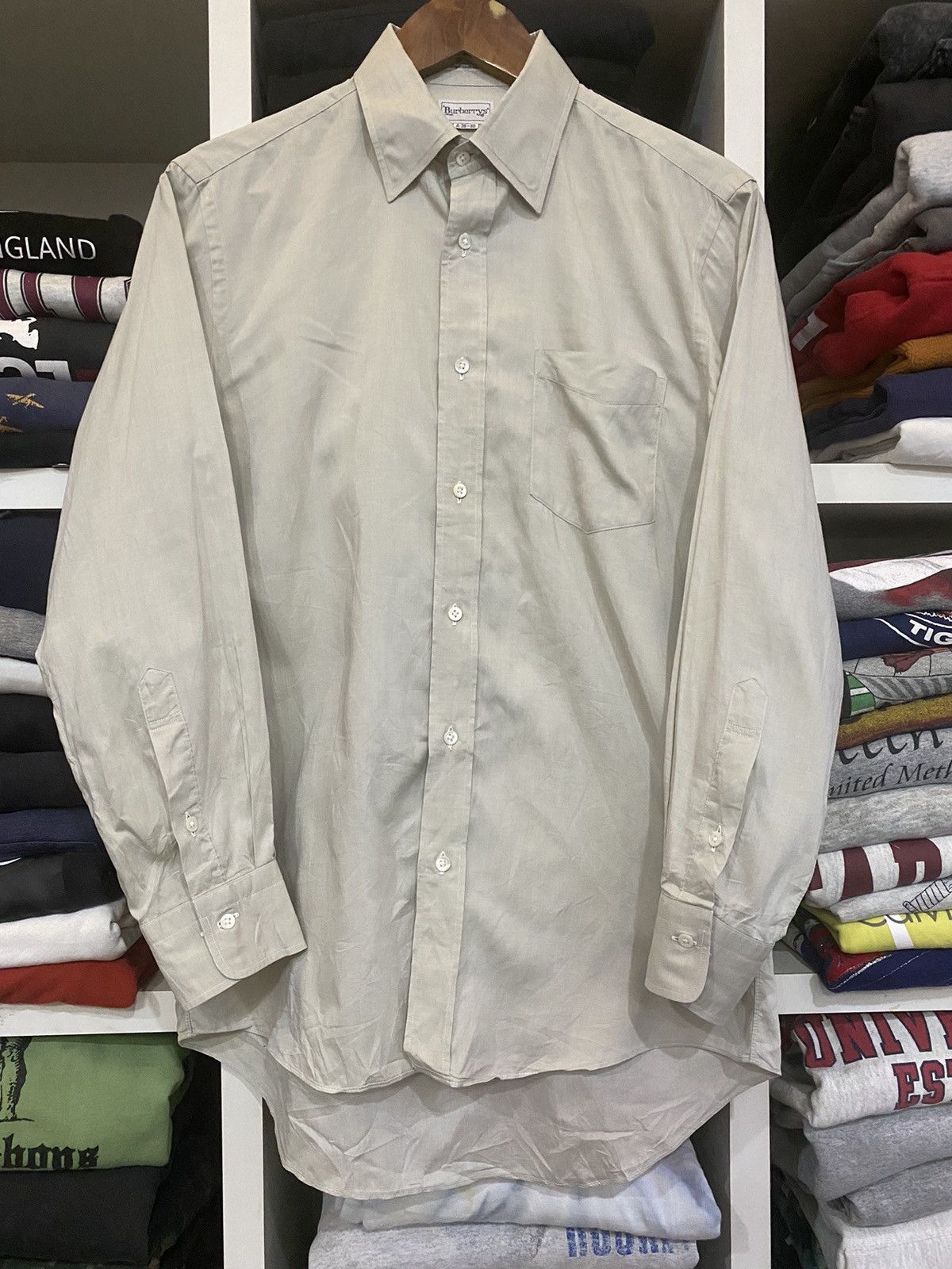 Burberry × Vintage Vintage Burberry Button Shirt Size US S / EU 44-46 / 1 - 8 Thumbnail