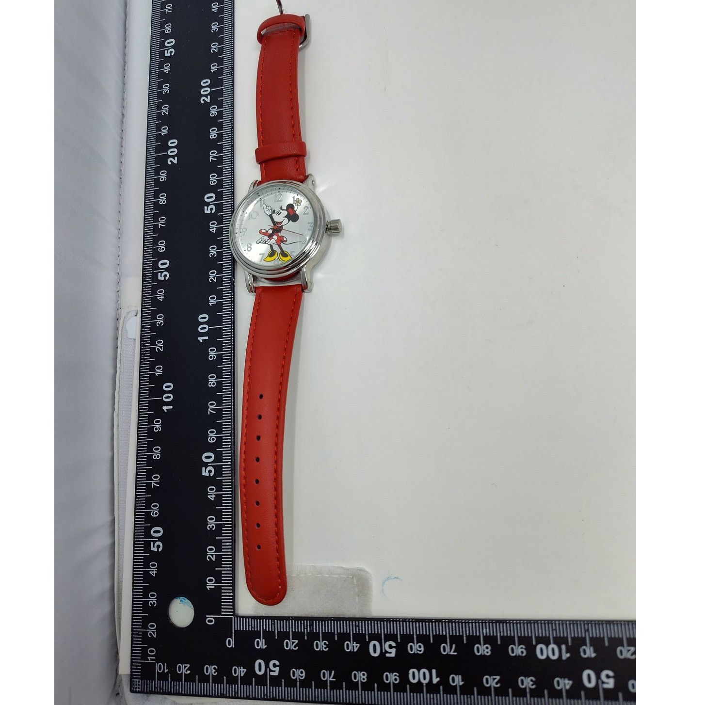 Disney Disney Minnie Mouse Red Polka Dot Watch Classic Silver-toned Size ONE SIZE - 9 Thumbnail