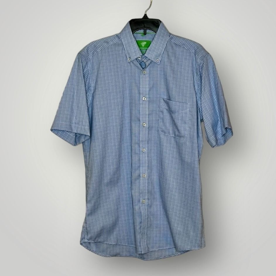 Other Forsyth of Canada Men's Check Button Down Shirt Medium Size US M / EU 48-50 / 2 - 2 Thumbnail