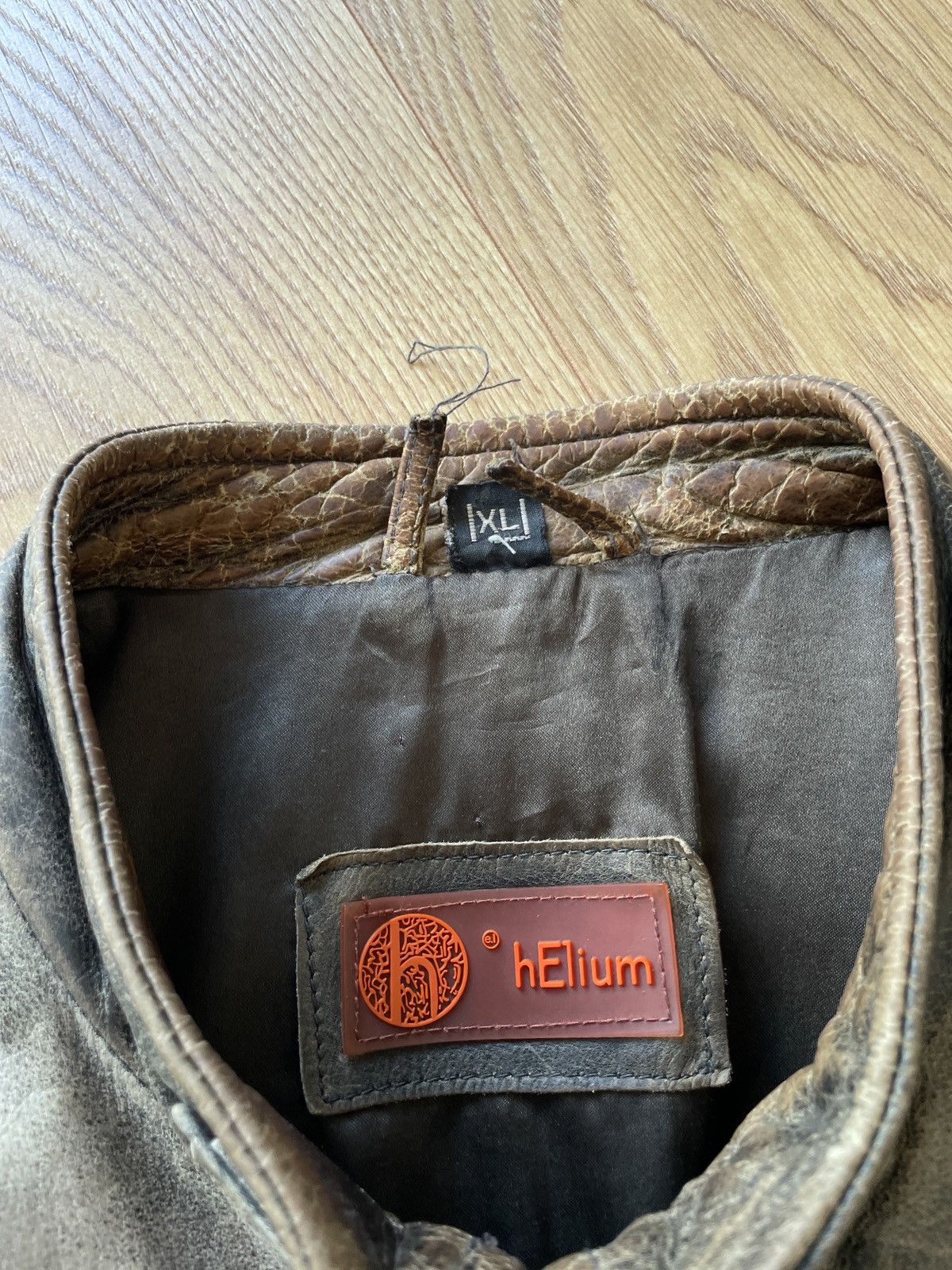 Diesel Rare Y2K Distressed diesel style Leather oversize jacket Size US XL / EU 56 / 4 - 5 Thumbnail