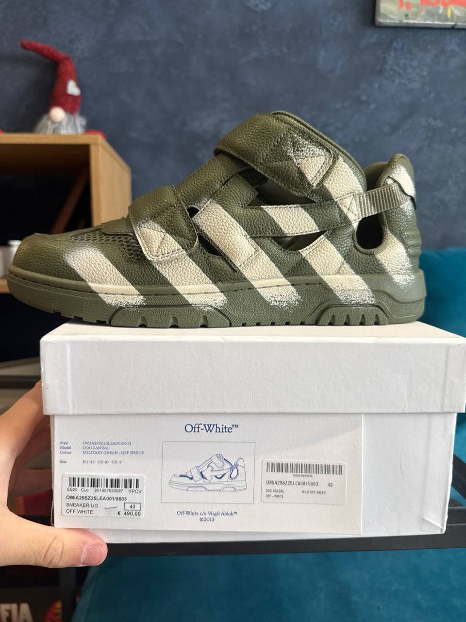 Off-White Off-White Out Of Office sandal Size US 10 / EU 43 - 12 Thumbnail
