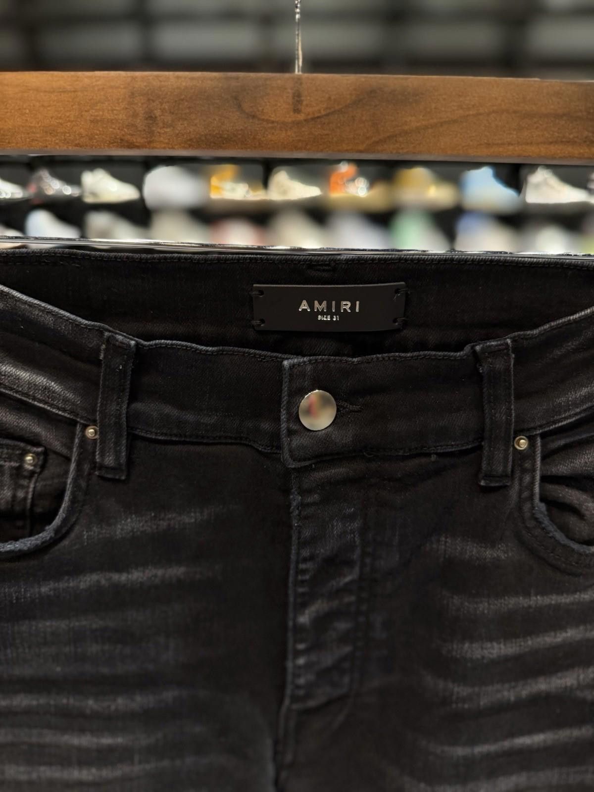 Amiri Size 31 - Amiri Slash Black Jeans 100% Authentic NEW Size US 31 - 7 Thumbnail