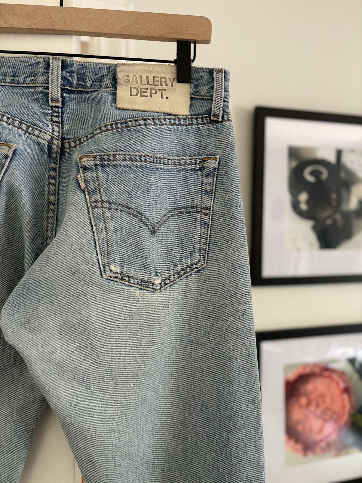 Gallery Dept. 5001 GALLERY DEPT DENIM Size US 31 - 3 Thumbnail