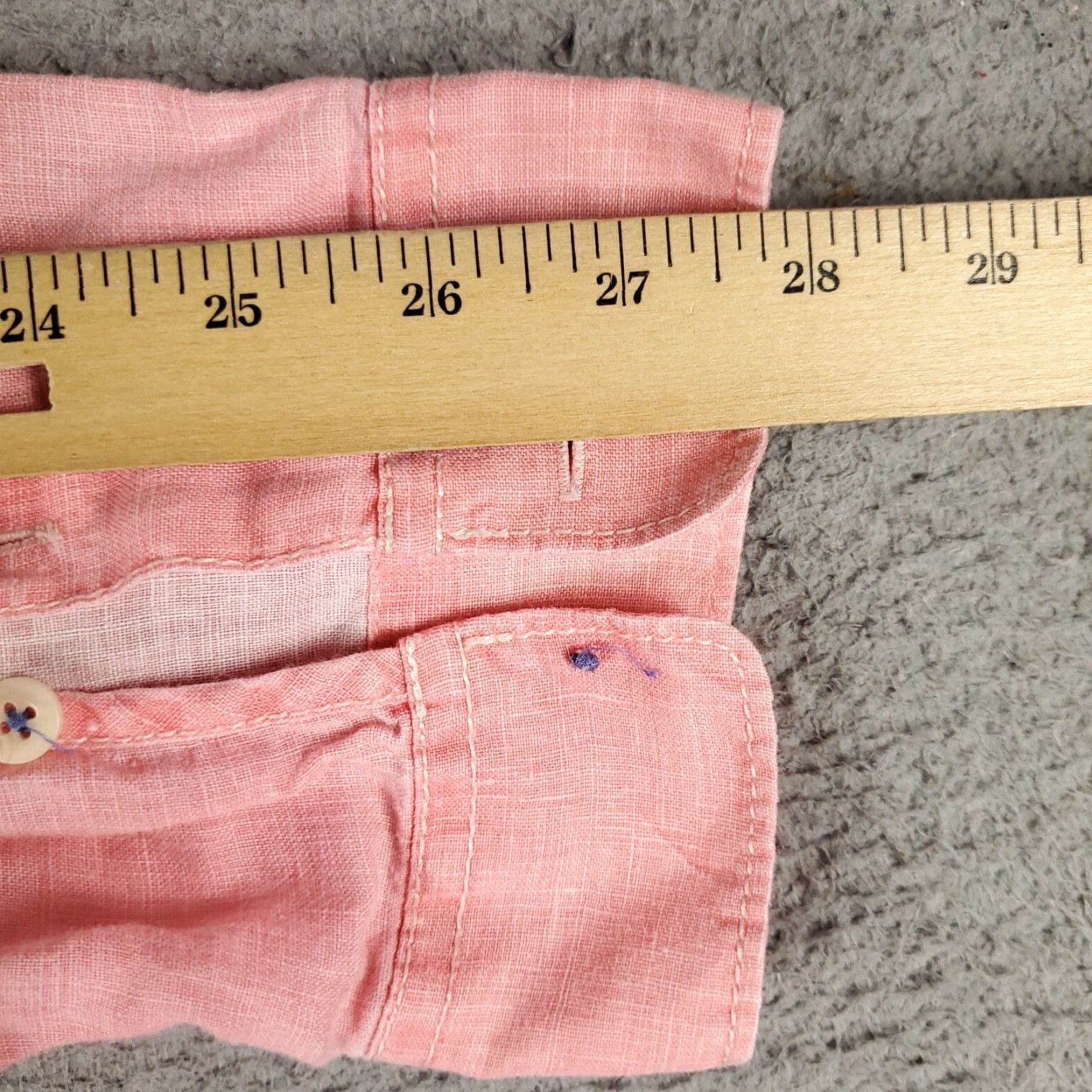 Tommy Bahama Tommy Bahama Shirt Mens 2XT Pink Linen Button-Up Long Sleeve Casual Size US XXL / EU 58 / 5 - 7 Thumbnail