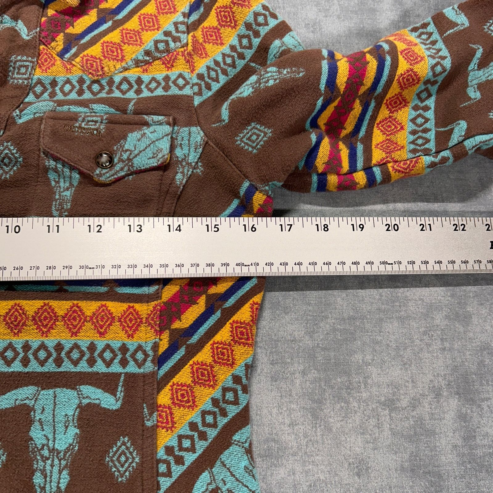 Other Outback Trading Co Lorelei aztec western pearl snap wms S Size S / US 4 / IT 40 - 7 Thumbnail