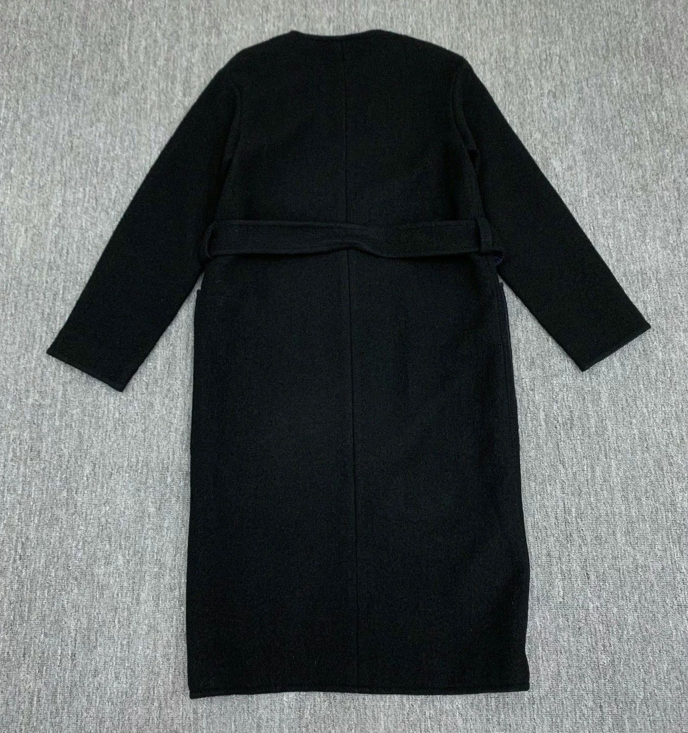 Celine Celine black wool long coat Size US S / EU 44-46 / 1 - 2 Thumbnail