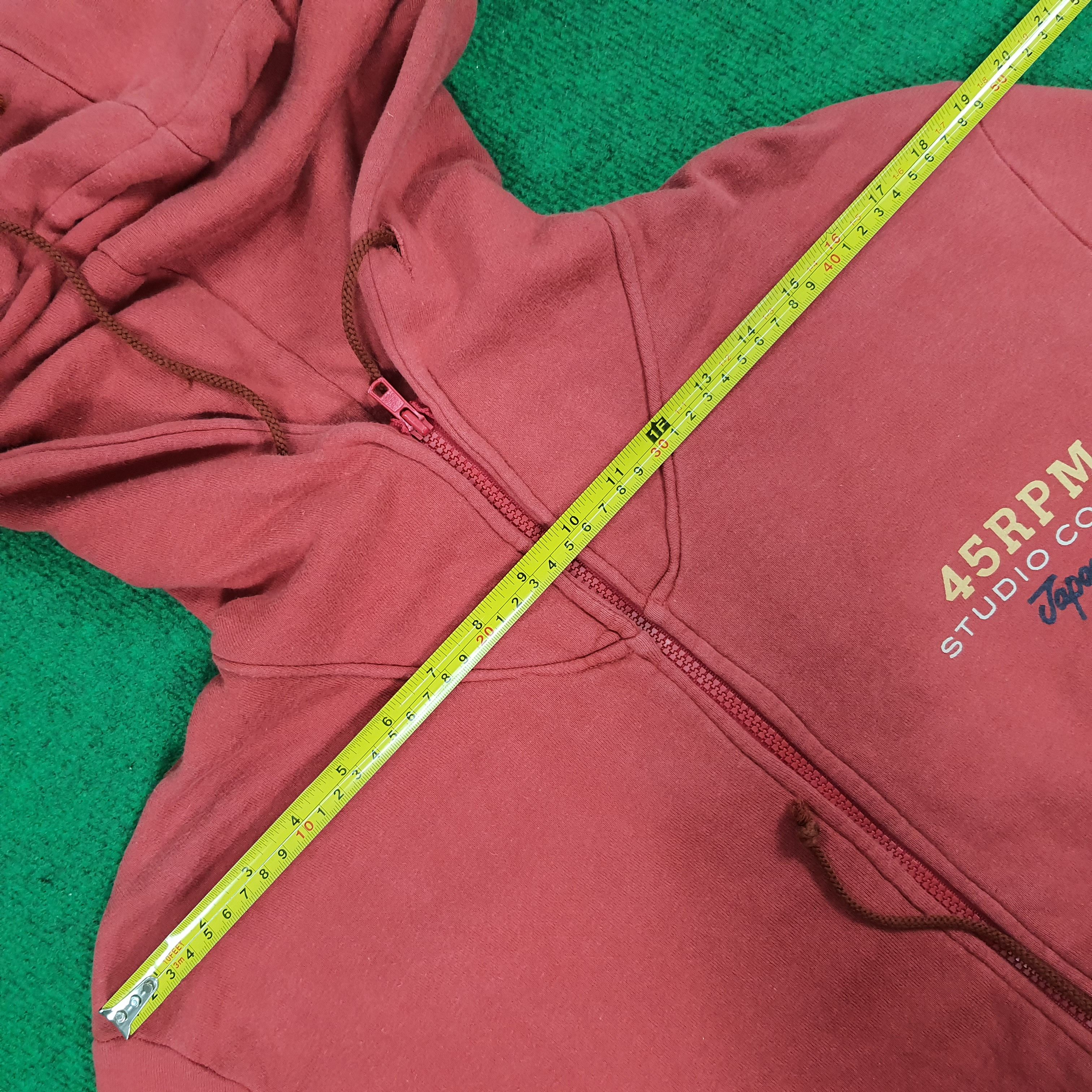 45rpm × Japanese Brand Vintage 45rpm Studio Special Issued Zipper Hoodies Size US M / EU 48-50 / 2 - 9 Thumbnail