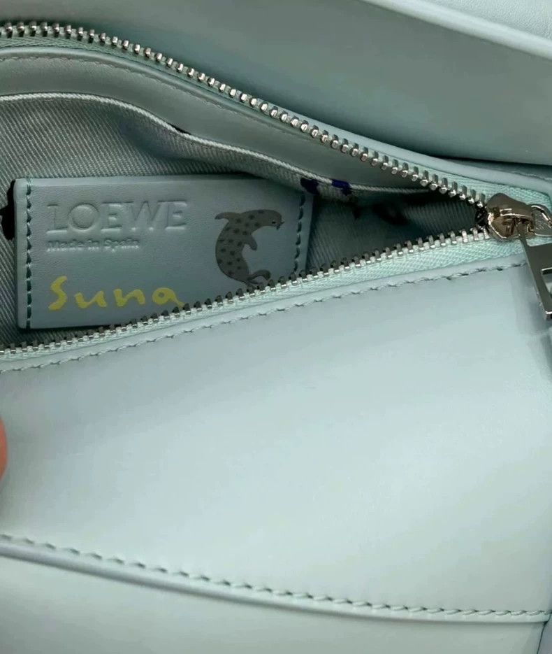 Loewe LOEWE size os Yamato Chiyu Glacier Blue Penguin Mini Puzzle Size ONE SIZE - 4 Thumbnail