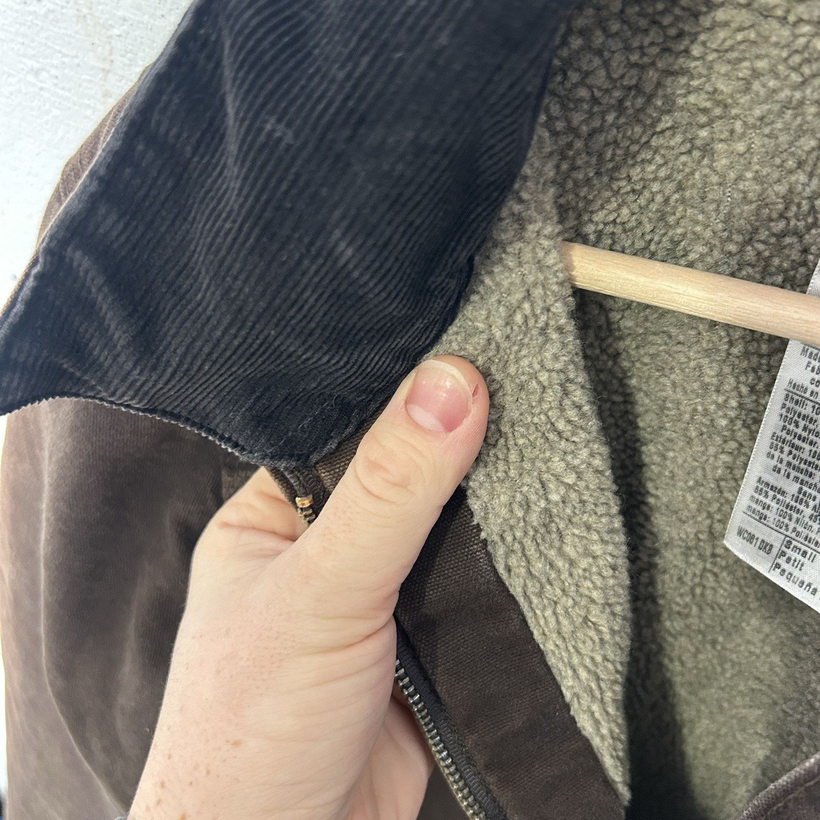 Carhartt Vintage Carhartt Sherpa-Lined Ridge Coat “Dark Brown” WC061 Size S / US 4 / IT 40 - 13 Thumbnail