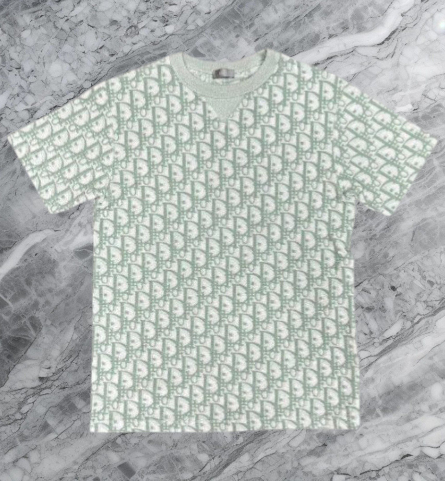 Dior Dior Oblique Monogram T-shirt Crewneck Tee Size US L / EU 52-54 / 3 - 1 Thumbnail