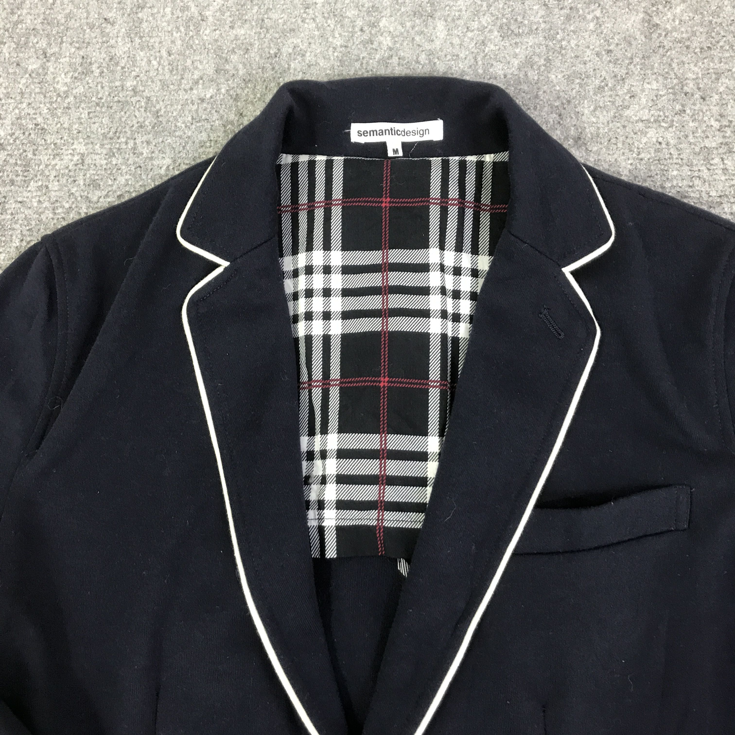 semanticdesign SEMANTICDESIGN COTTON BLLAZER JACKET K121B17 Size US M / EU 48-50 / 2 - 8 Thumbnail
