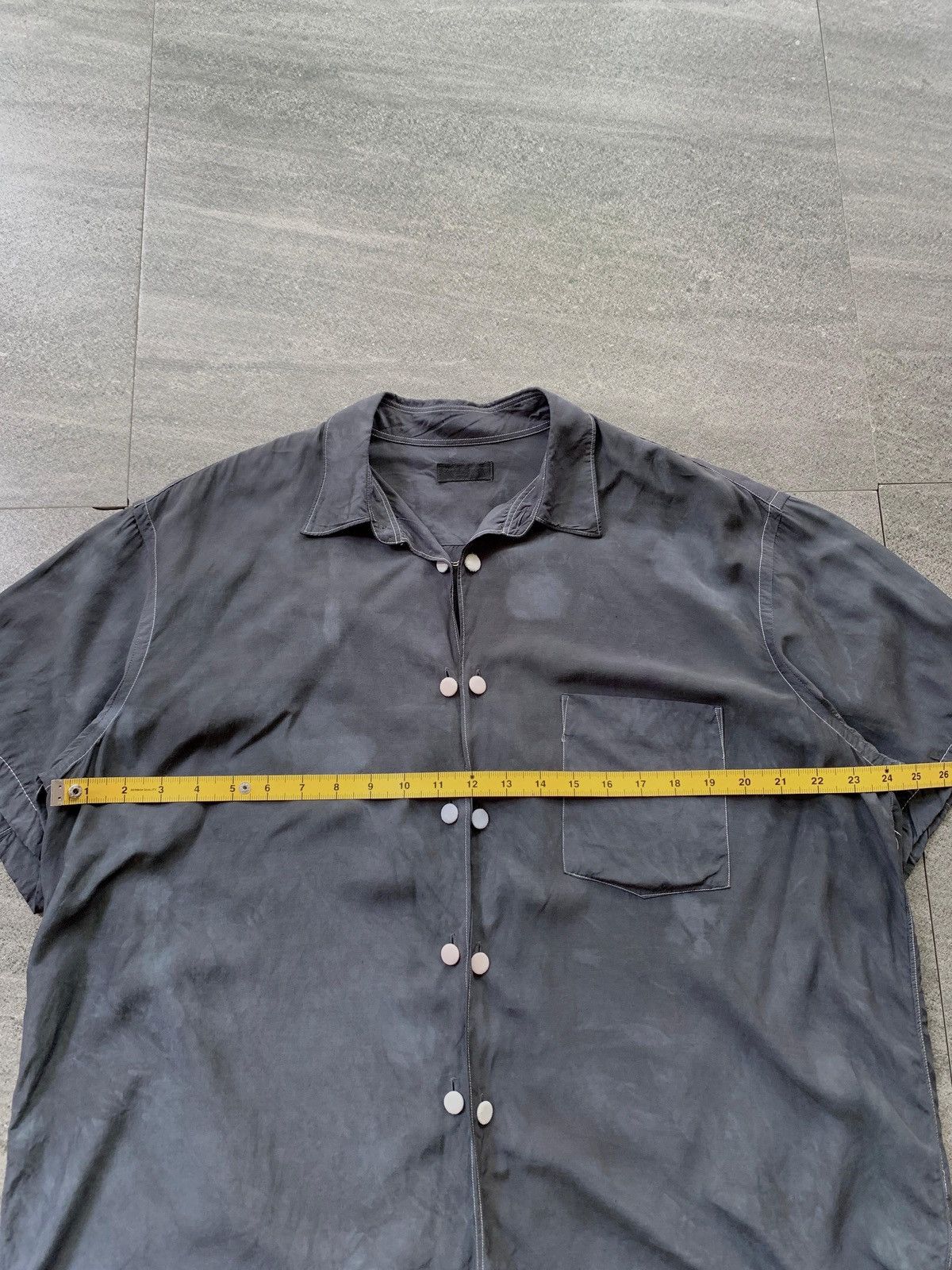 Comme des Garcons Homme Plus FREE TAX! Overdyed Chain Buttoned Shirt Size US M / EU 48-50 / 2 - 12 Thumbnail
