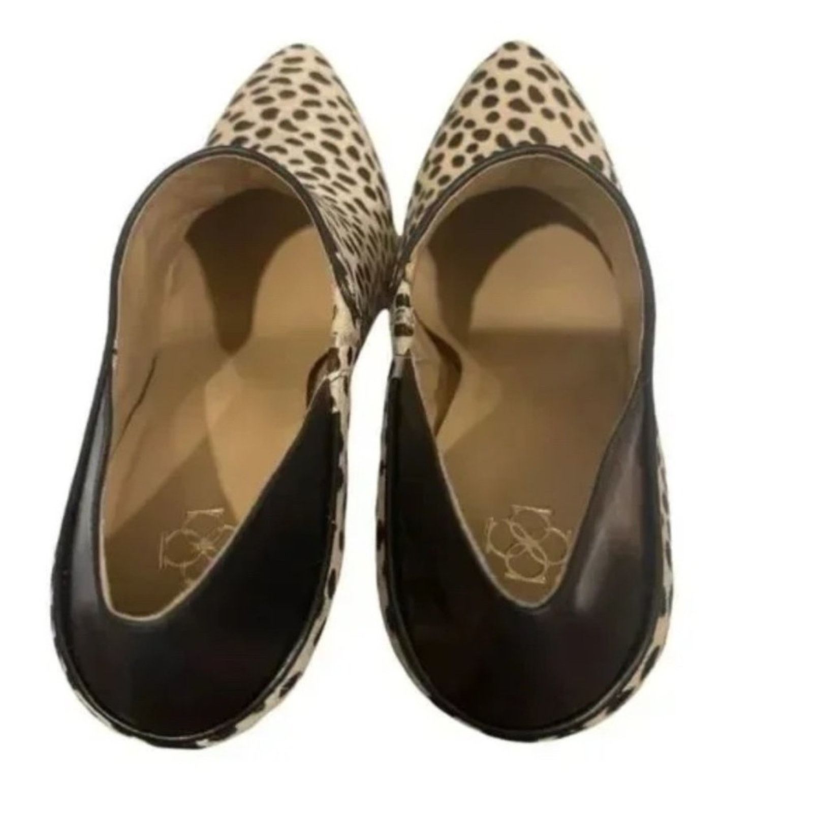 Ann Taylor ANN TAYLOR Animal Print Lianna Pointy Shootie Ankle Boots Size US 8.5 / IT 38.5 - 5 Thumbnail