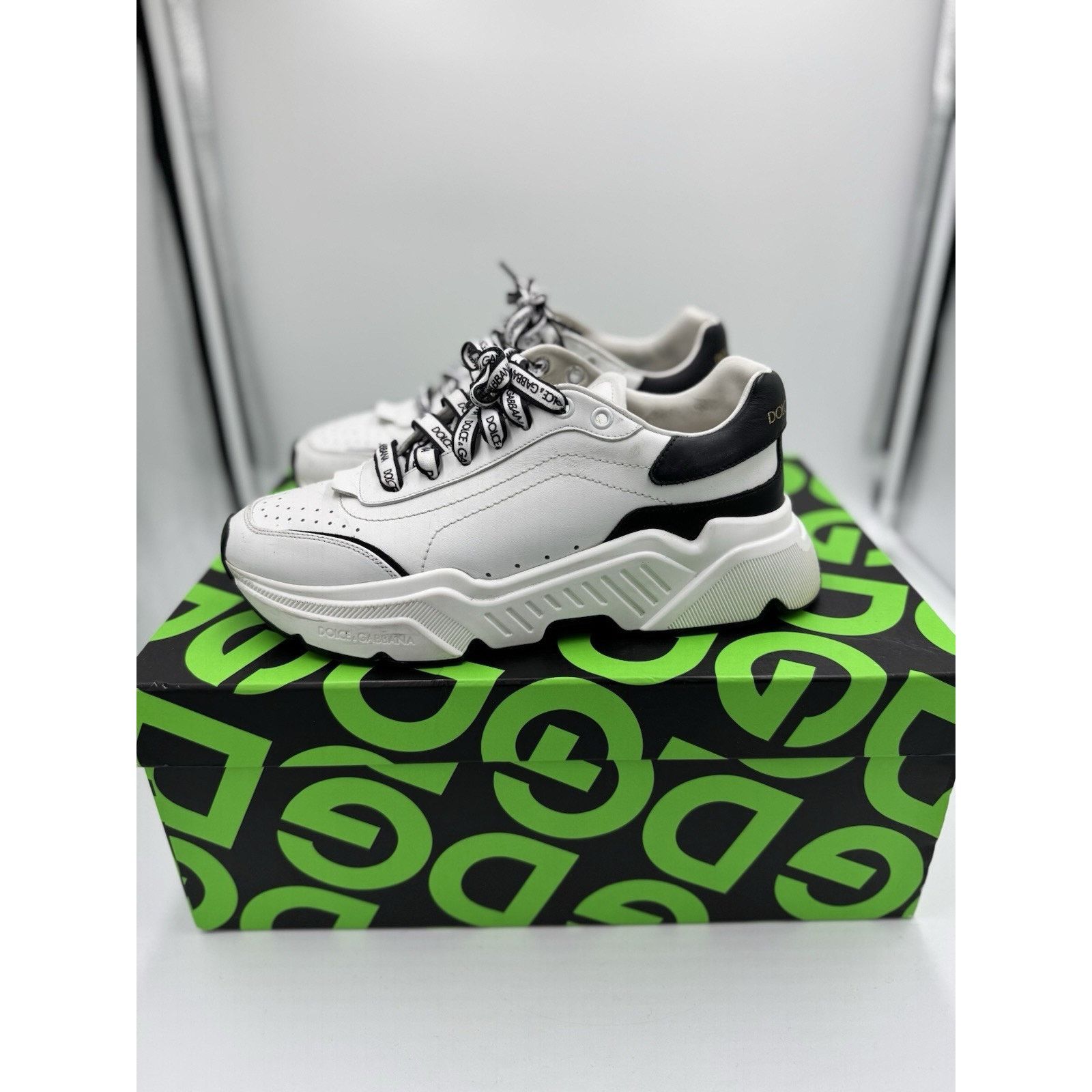 Dolce & Gabbana Size 6 - Dolce & Gabbana Men's Day Master Chunky Sneakers Size US 6 / EU 39 - 1 Thumbnail