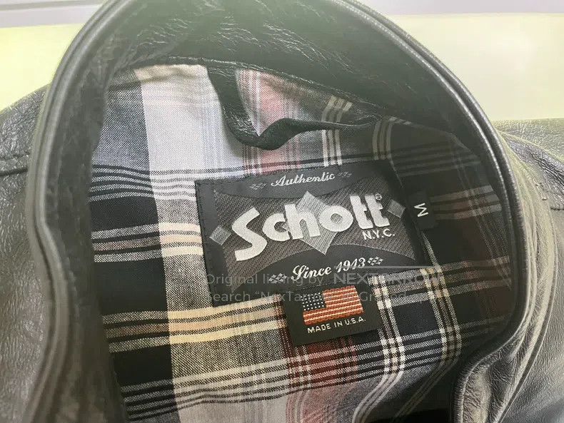 Schott Schott Leather coat Size US M / EU 48-50 / 2 - 4 Thumbnail