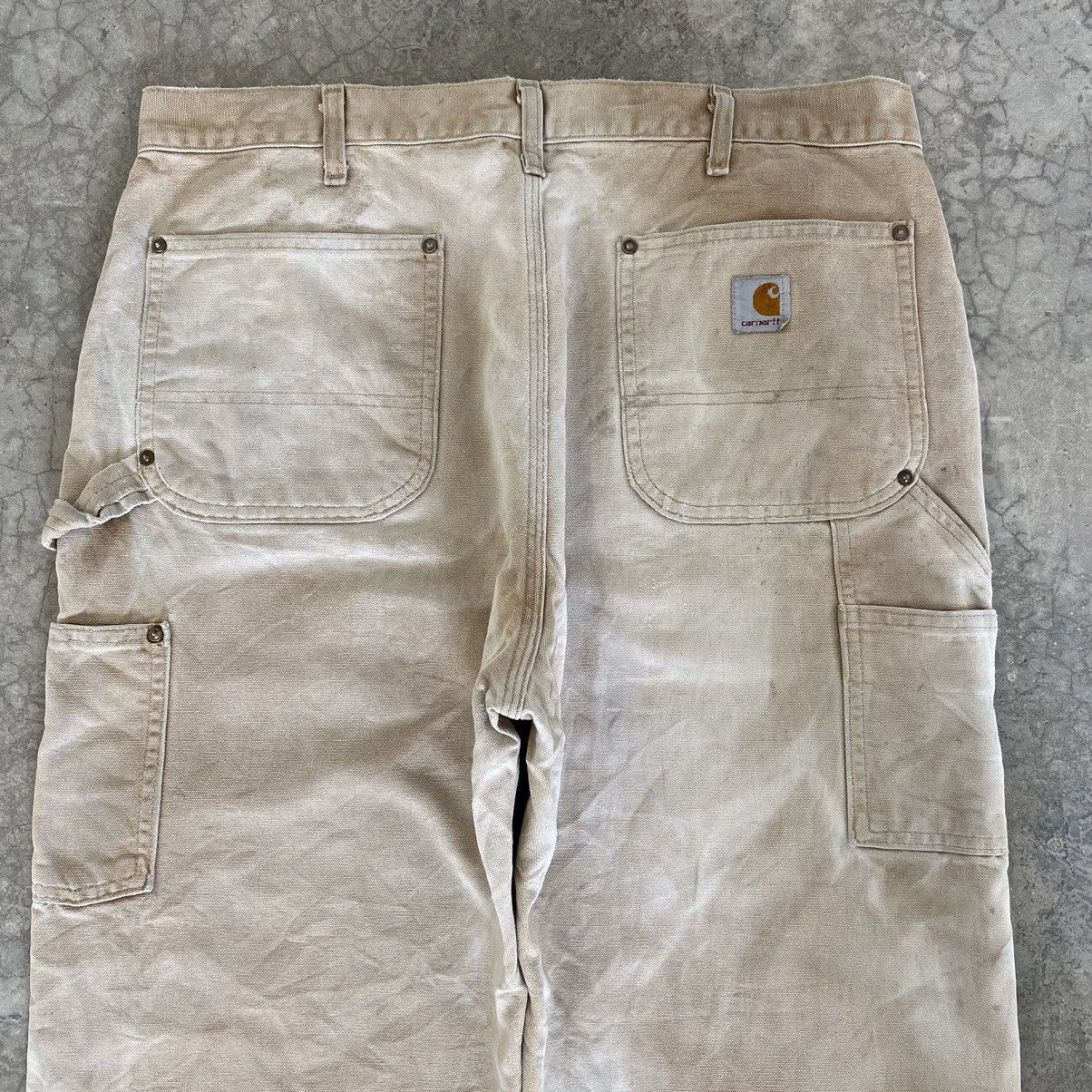 Carhartt VTG Carhartt Double Knee Faded Dirty Carpenter Pants Size US 36 / EU 52 - 22 Thumbnail