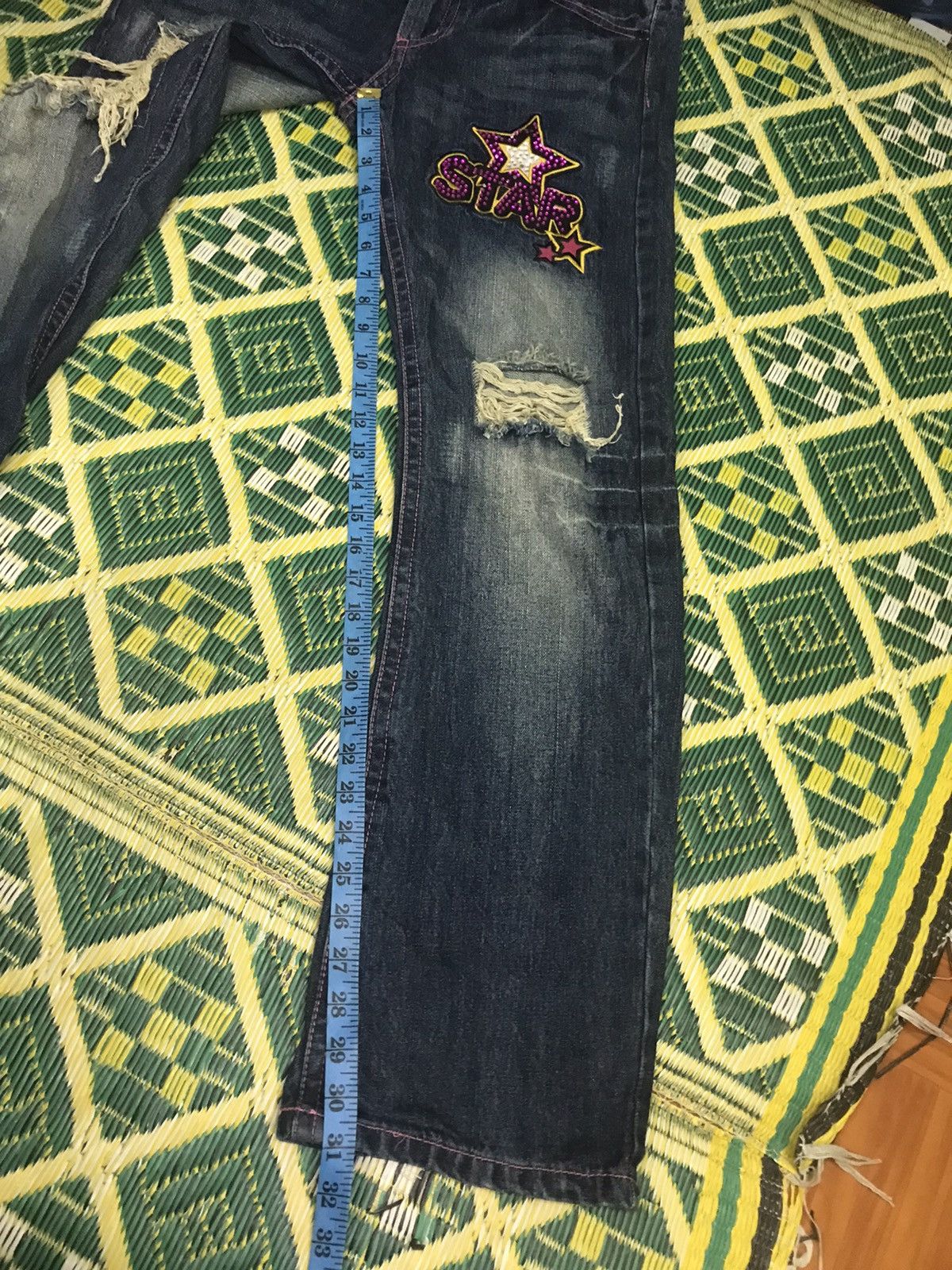 Japanese Brand × Seditionaries × Vintage punk distressed japanese brand chip clip star Size US 34 / EU 50 - 15 Thumbnail