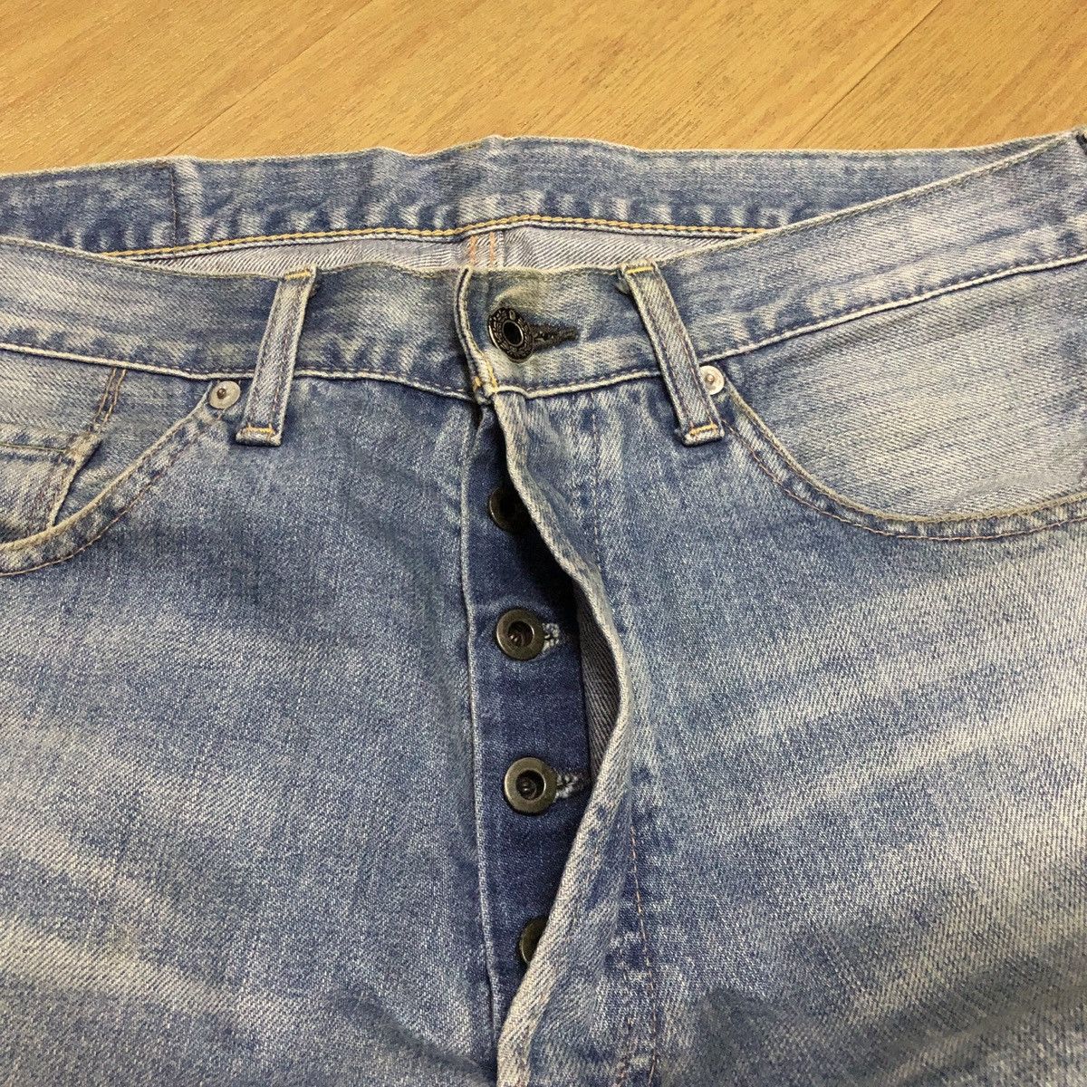 Bape OG Bapesta Denim Jeans Size US 34 / EU 50 - 10 Thumbnail
